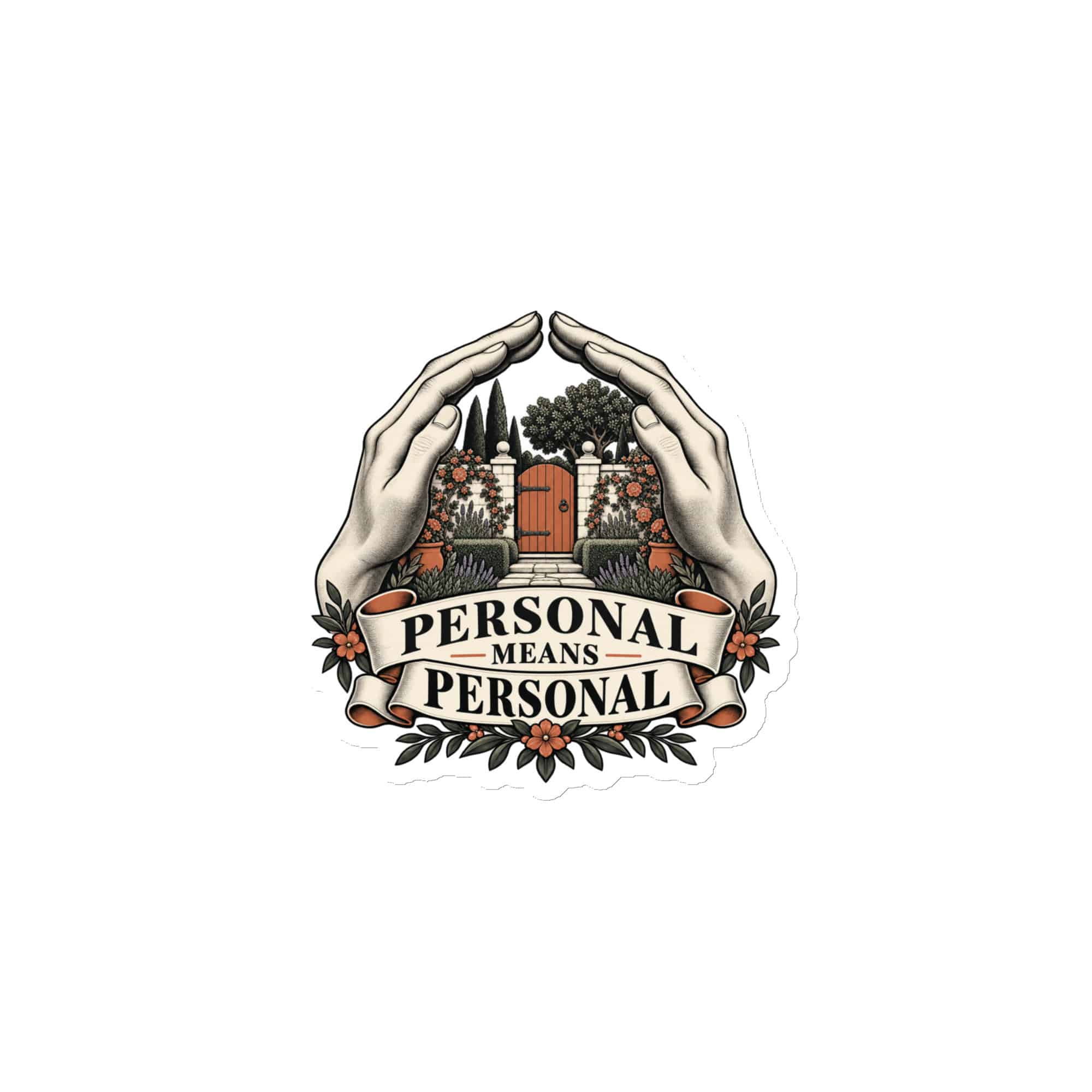 Die-Cut Magnet: Personal means personal