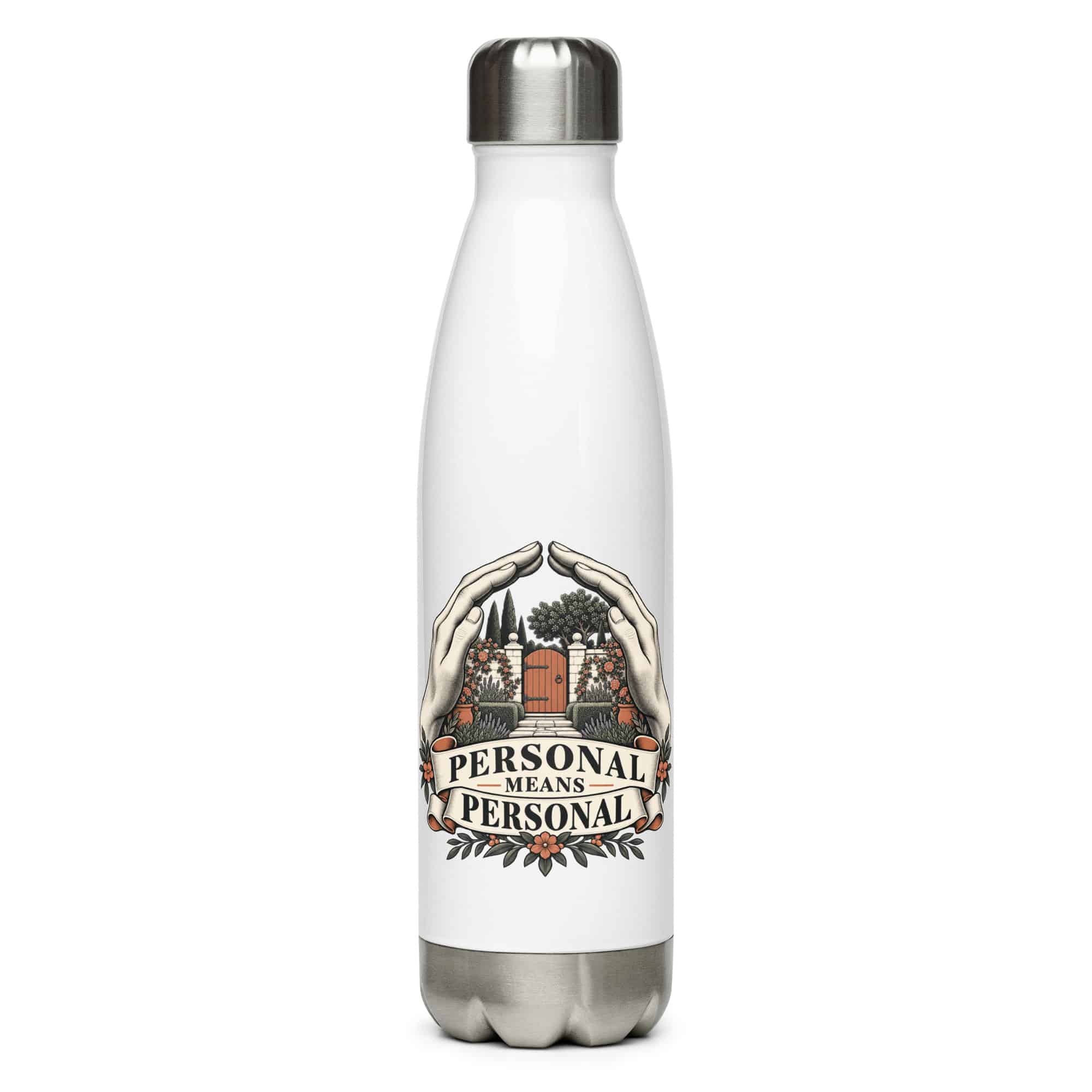 Stainless Steel Water Bottle: Personal means personal