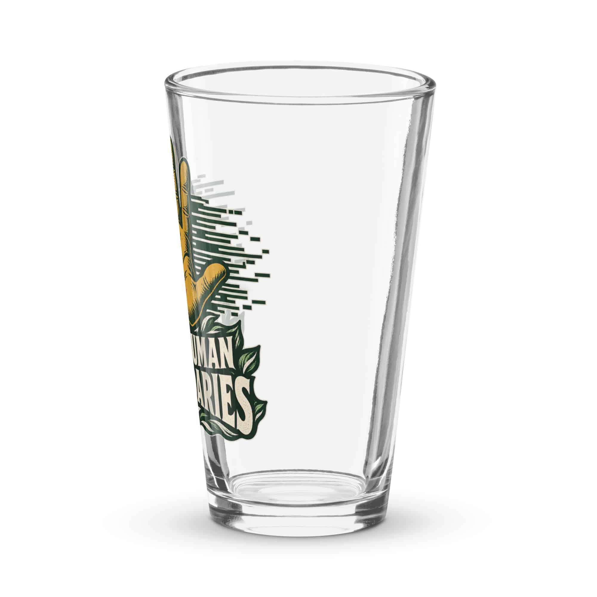 Pint Glass: Keep human boundaries