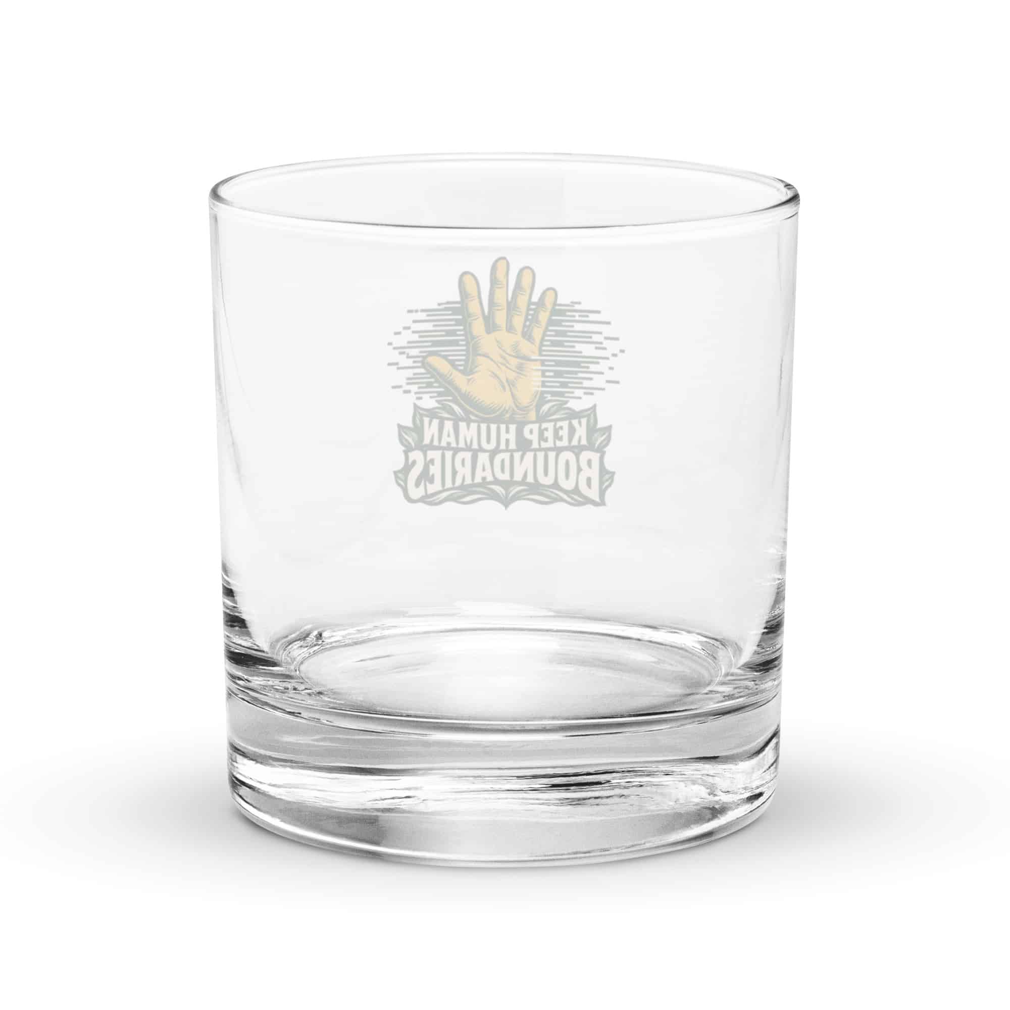 Rocks Glass: Keep human boundaries