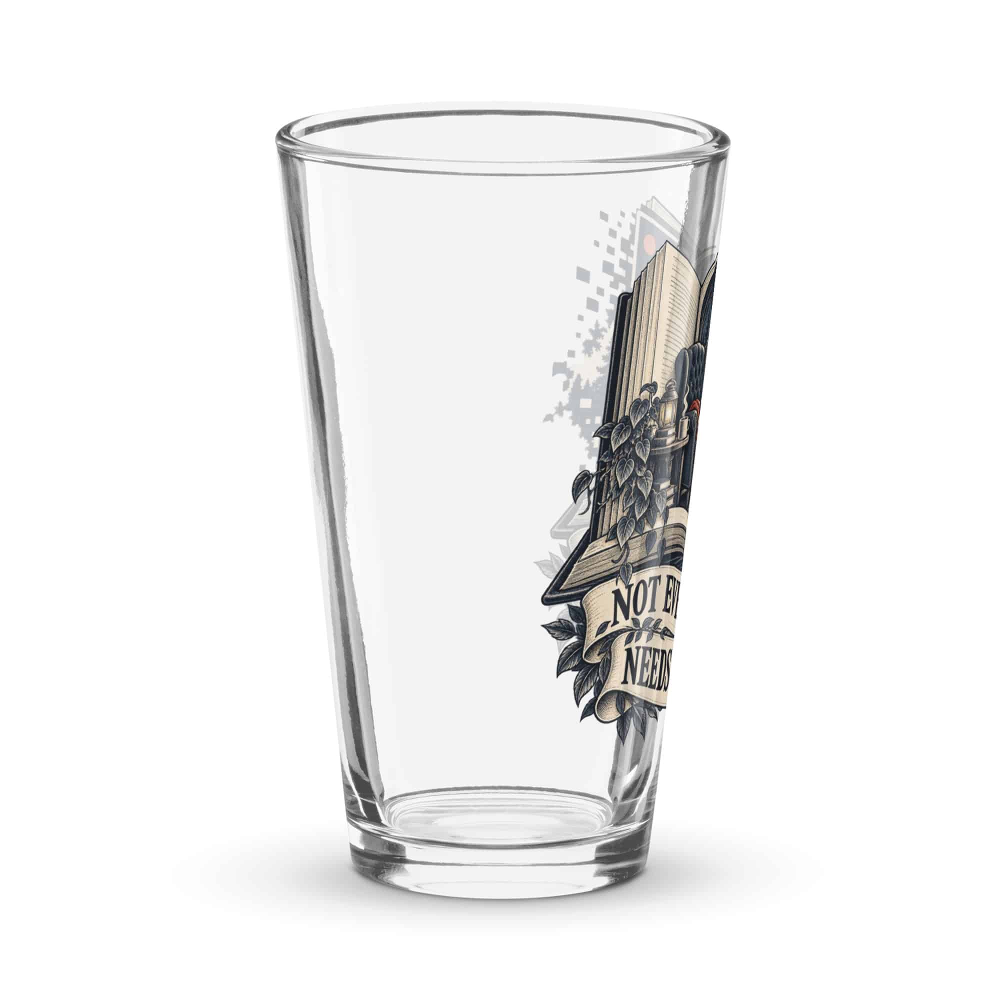 Pint Glass: Not every moment needs a record