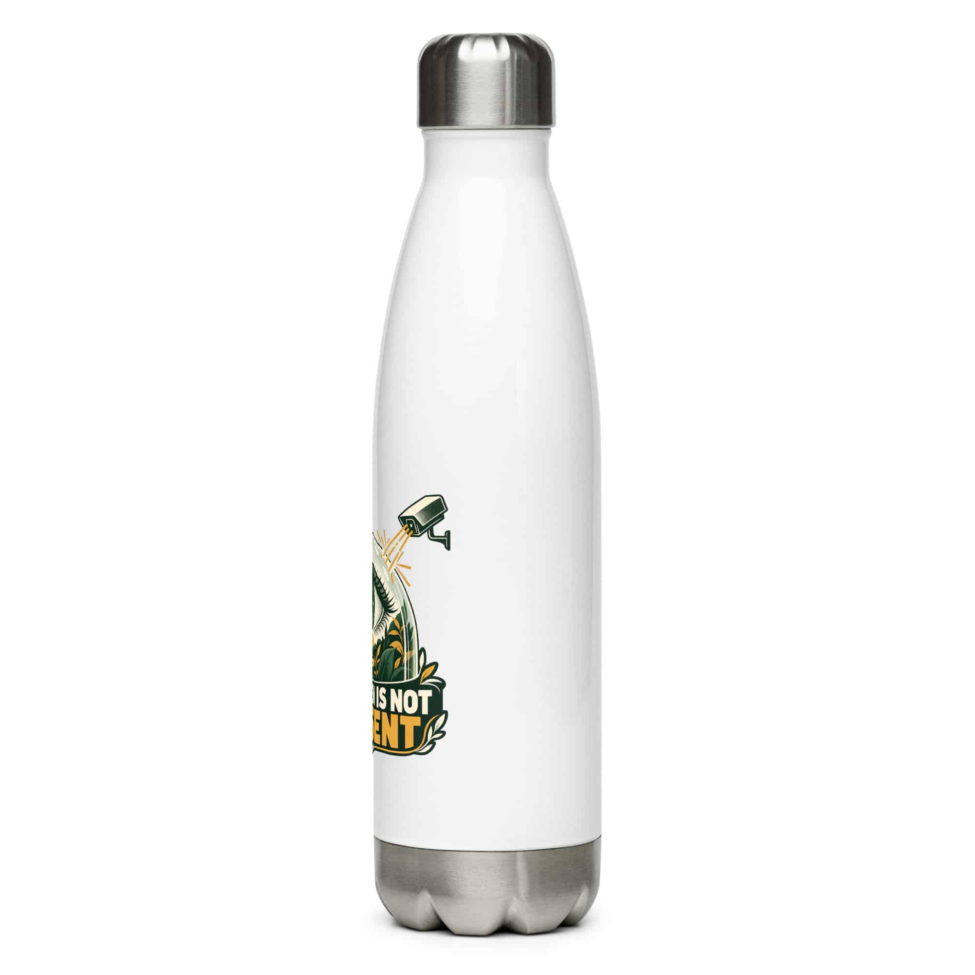Stainless Steel Water Bottle: Being seen is not consent