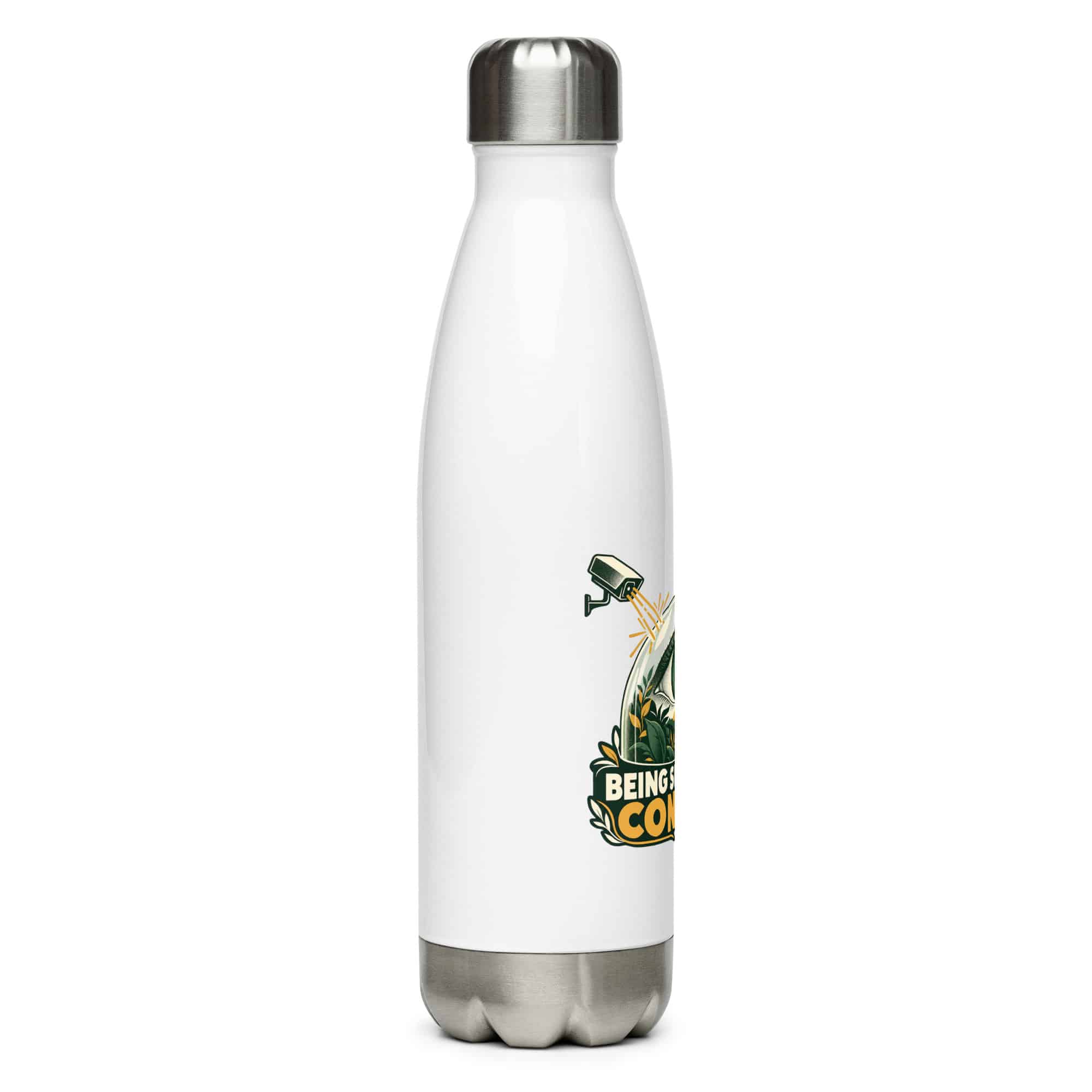 Stainless Steel Water Bottle: Being seen is not consent