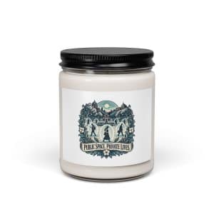 Soy Wax Candle: Public space. Private lives. - 9oz - Main