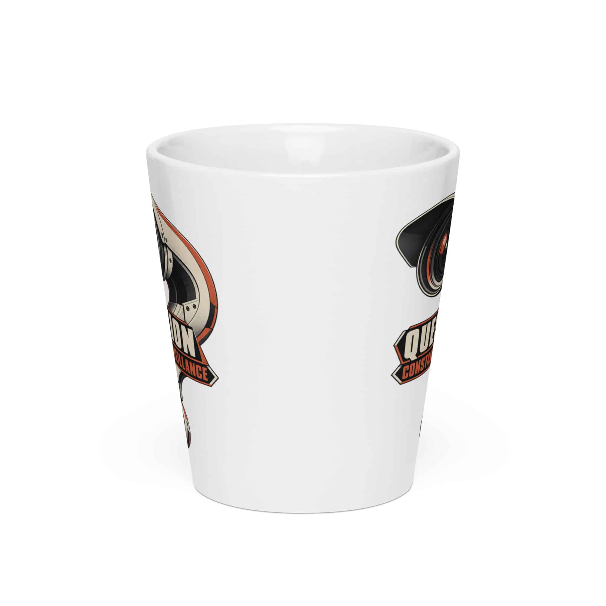 Latte Mug: Question constant surveillance