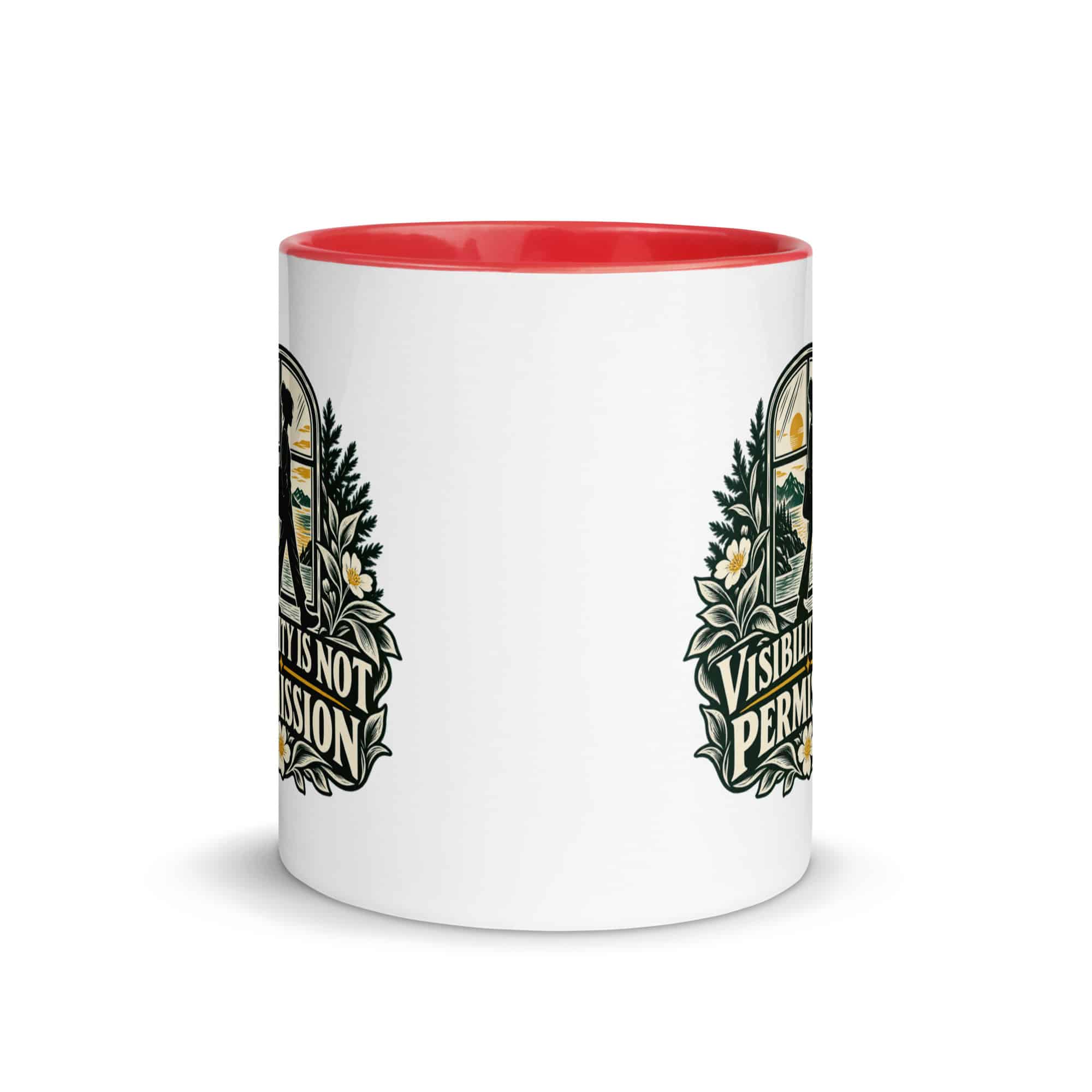 Color Inside Coffee Mug: Visibility is not permission