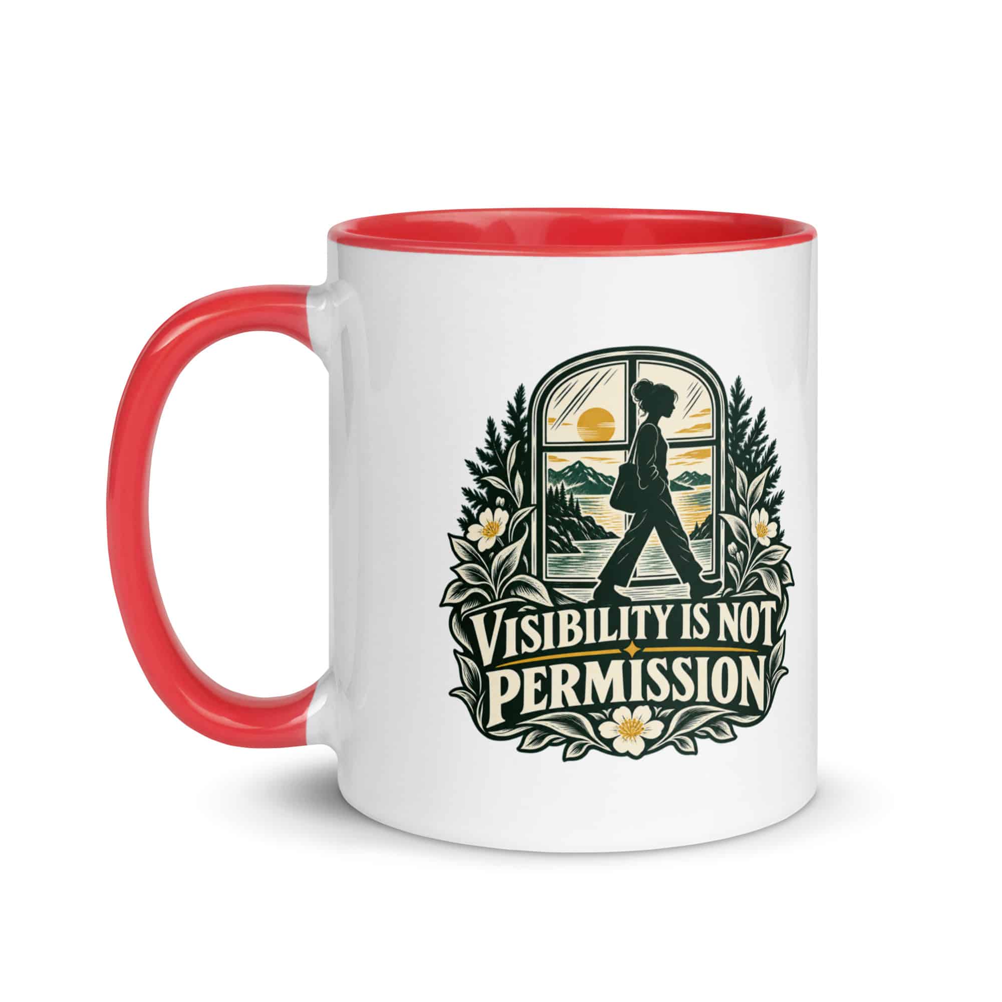 Color Inside Coffee Mug: Visibility is not permission