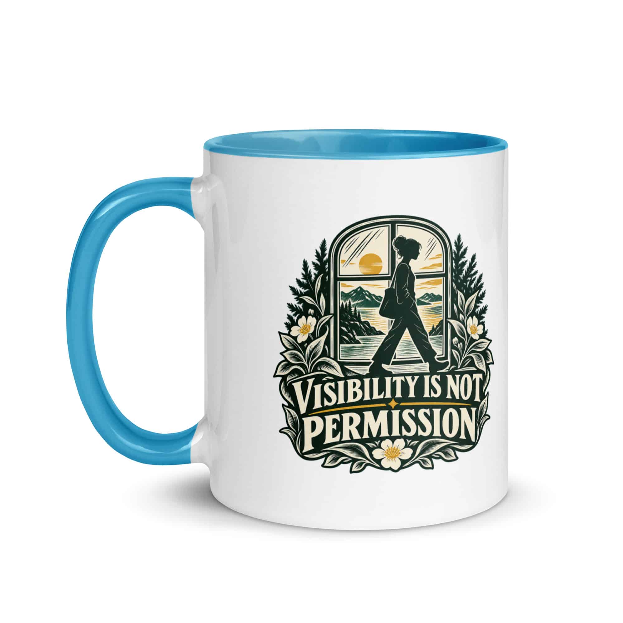 Color Inside Coffee Mug: Visibility is not permission