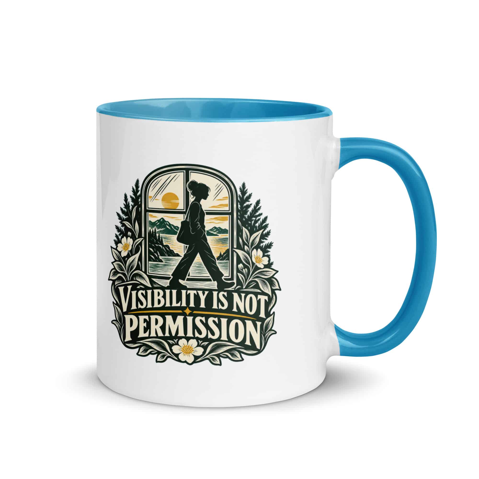 Color Inside Coffee Mug: Visibility is not permission