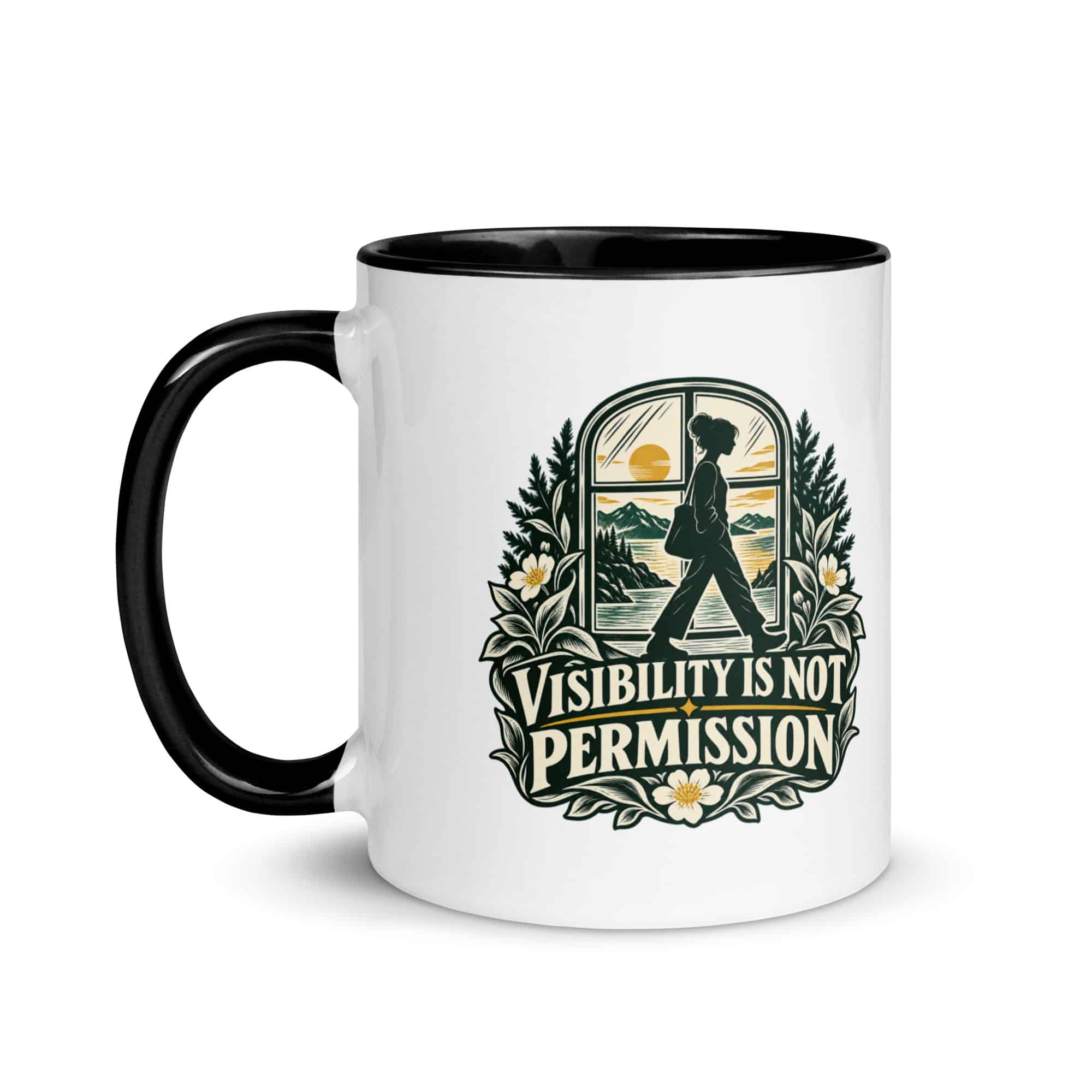 Color Inside Coffee Mug: Visibility is not permission
