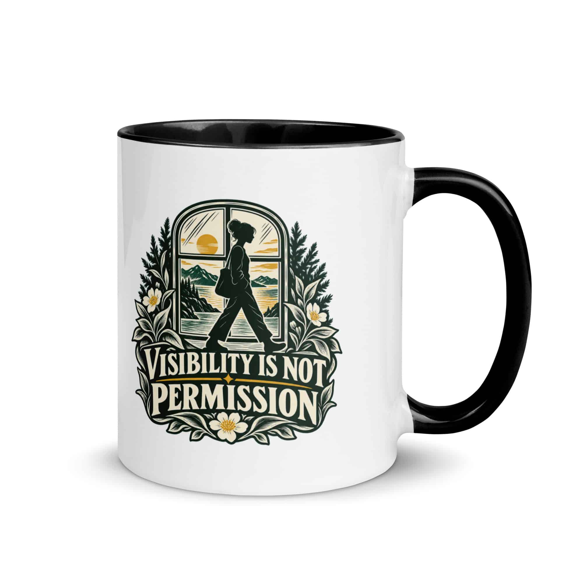 Color Inside Coffee Mug: Visibility is not permission