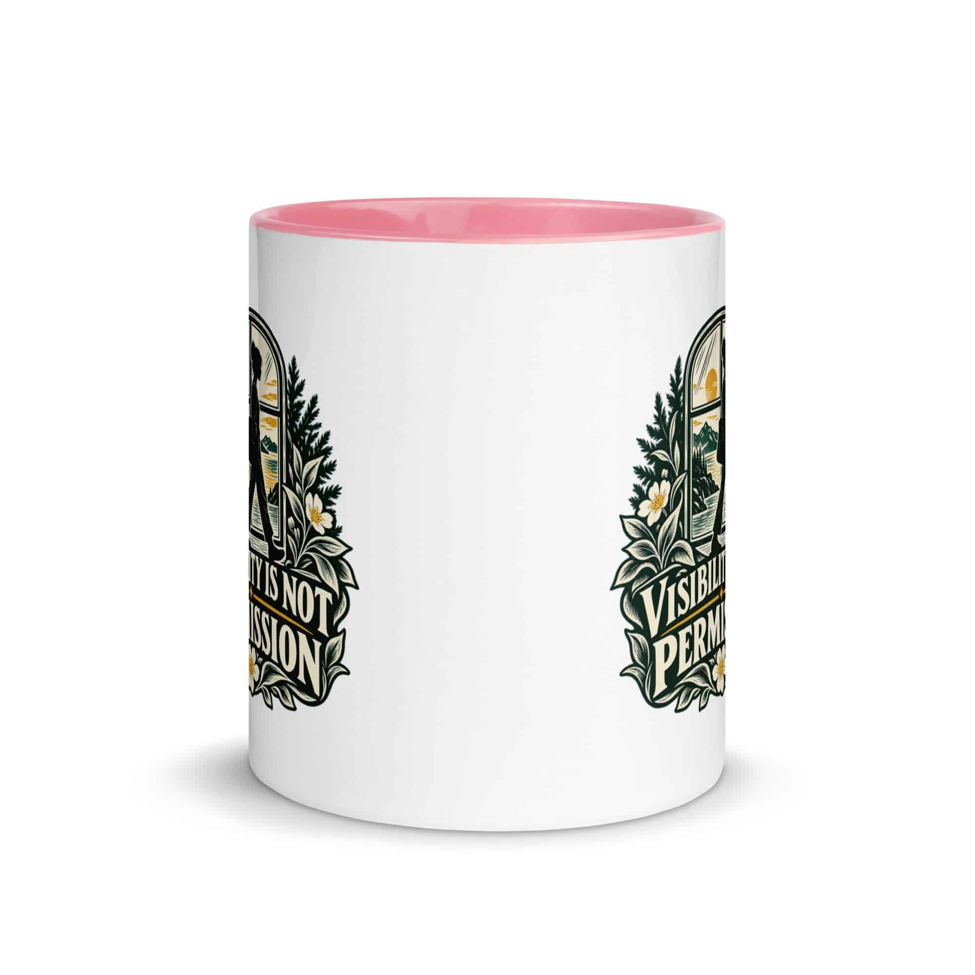 Color Inside Coffee Mug: Visibility is not permission