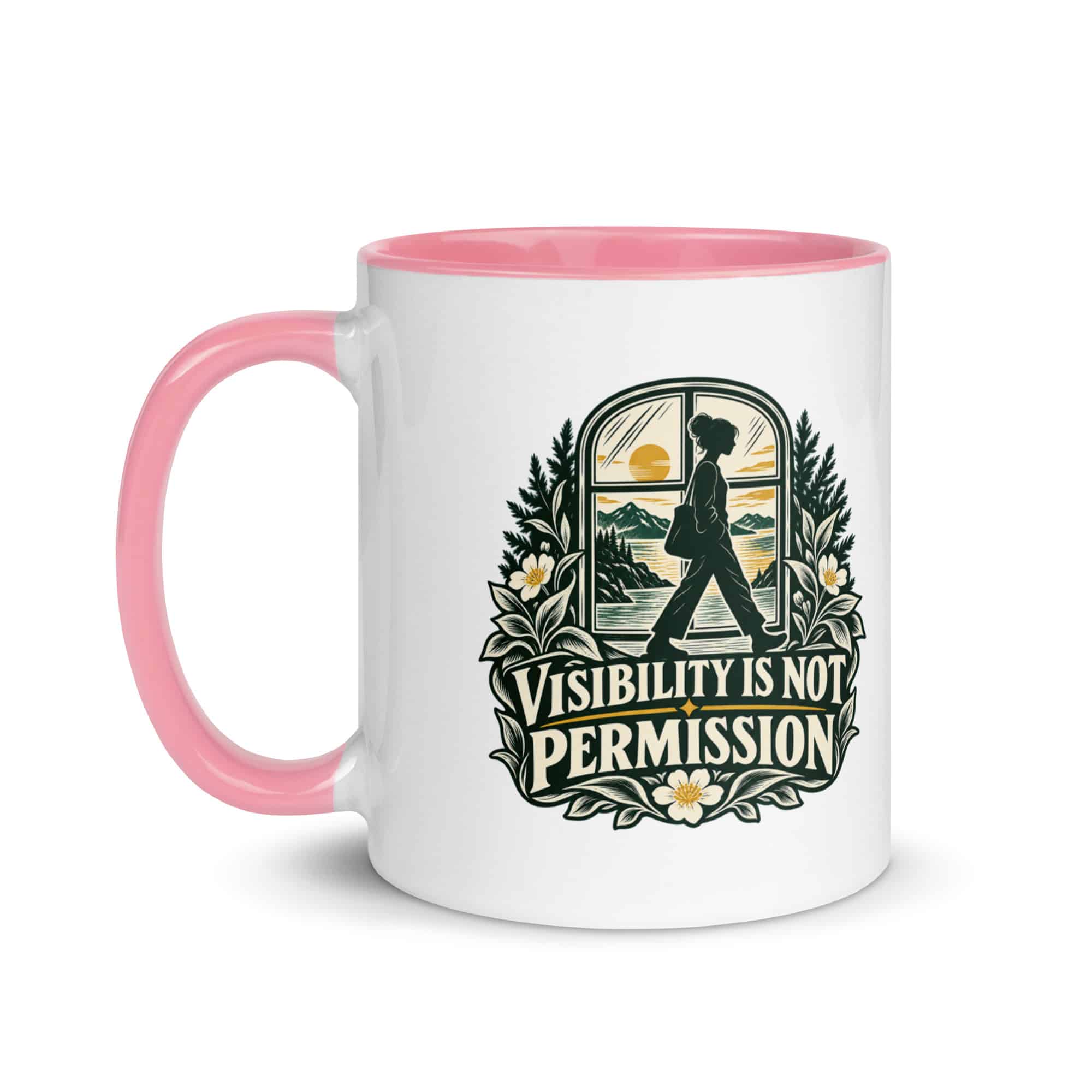 Color Inside Coffee Mug: Visibility is not permission