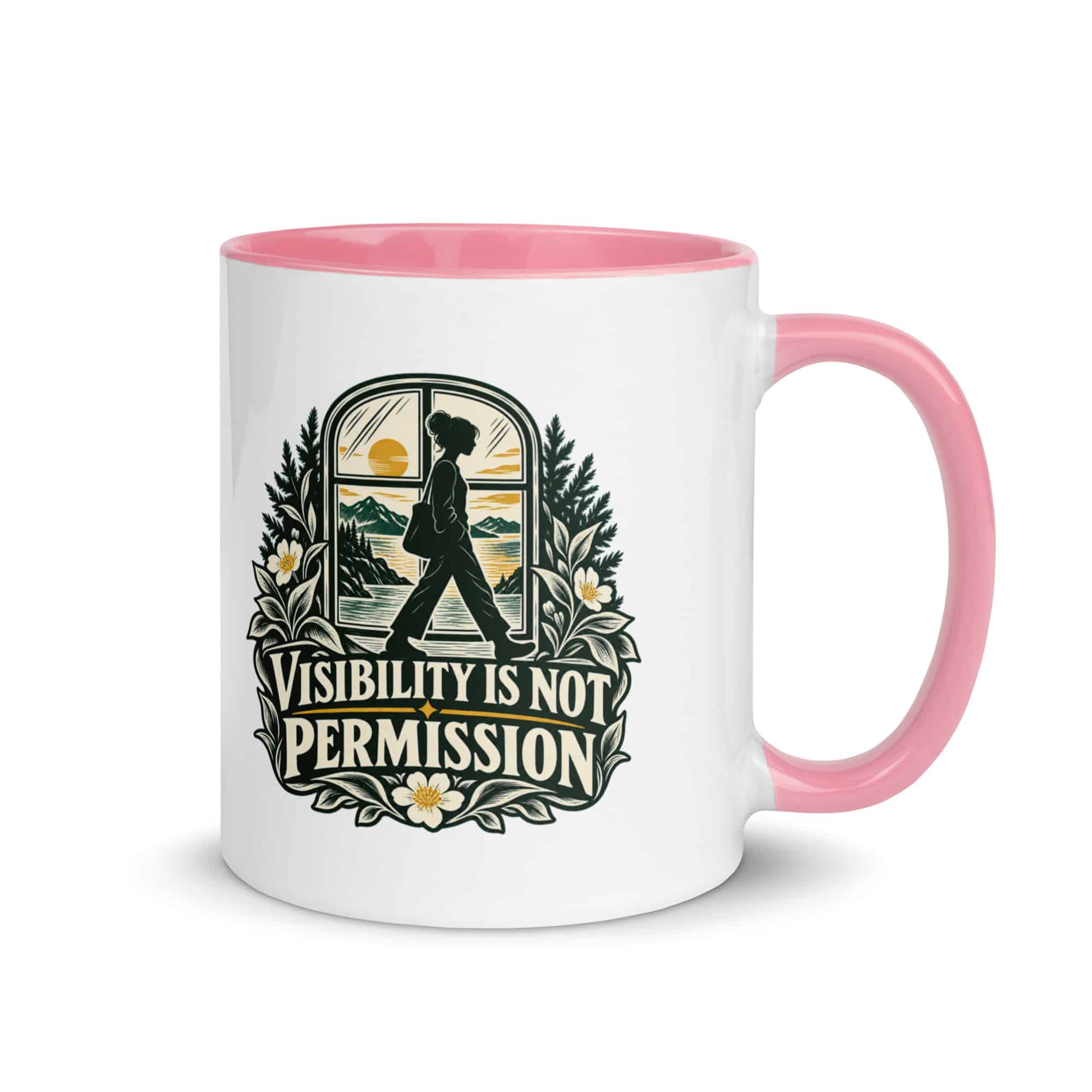 Color Inside Coffee Mug: Visibility is not permission