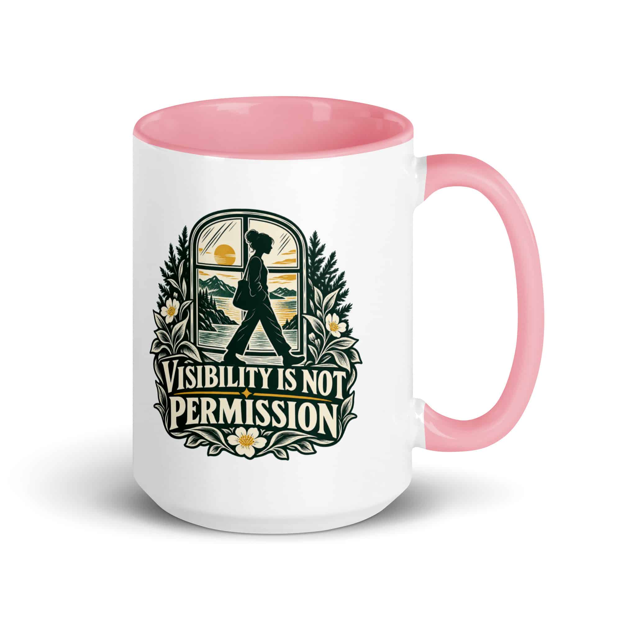 Color Inside Coffee Mug: Visibility is not permission