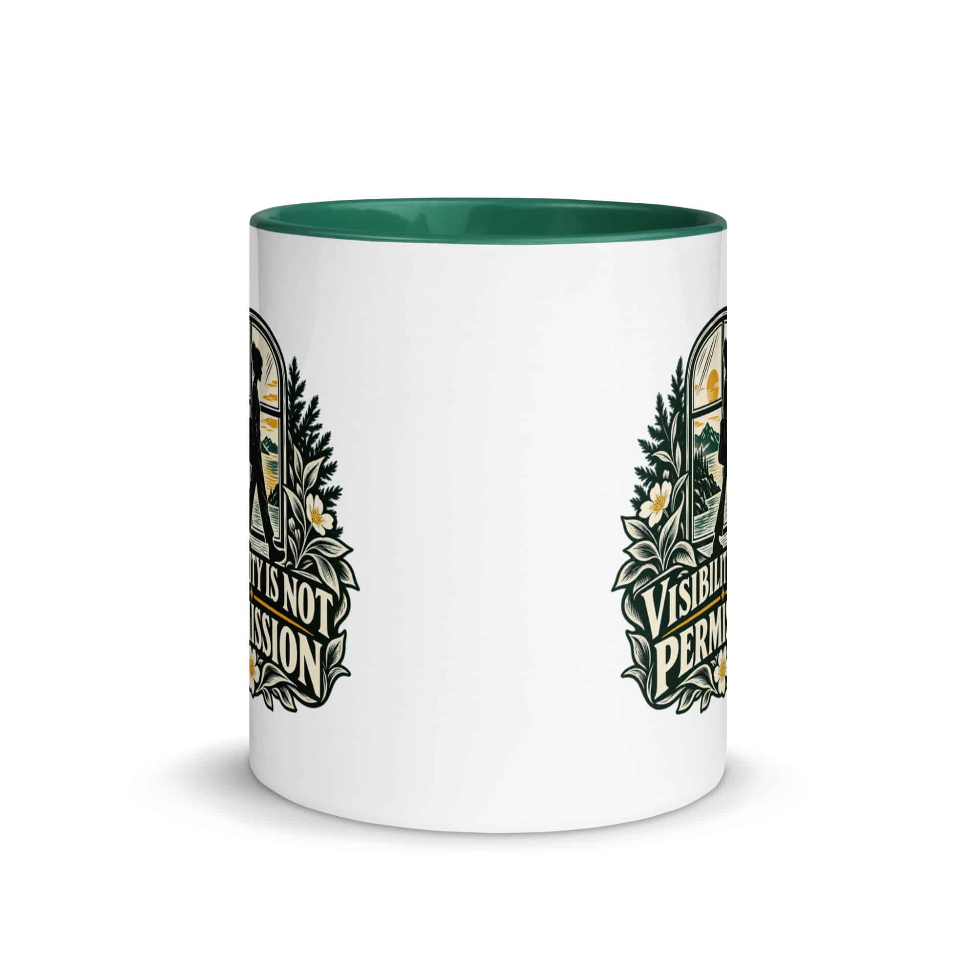 Color Inside Coffee Mug: Visibility is not permission