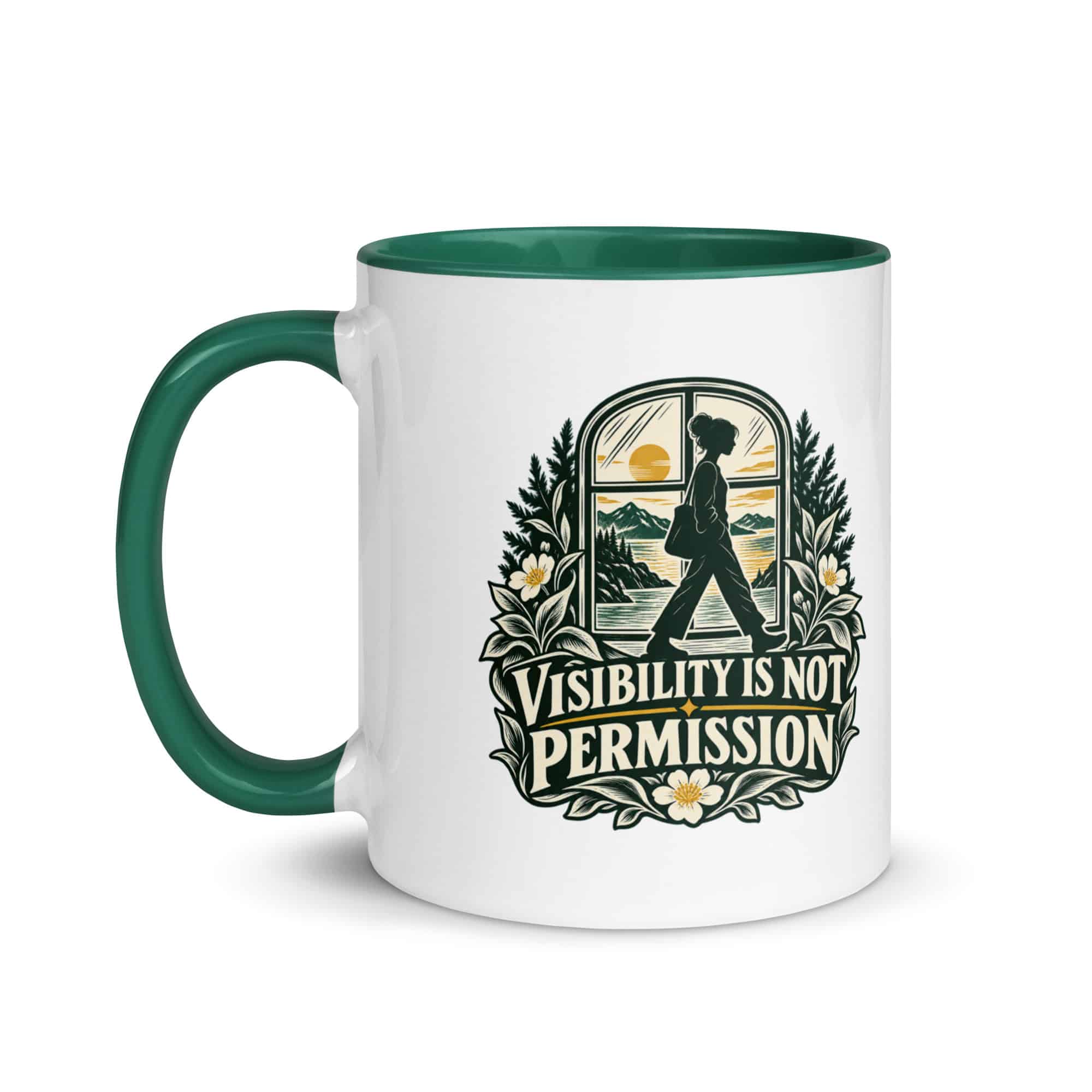 Color Inside Coffee Mug: Visibility is not permission