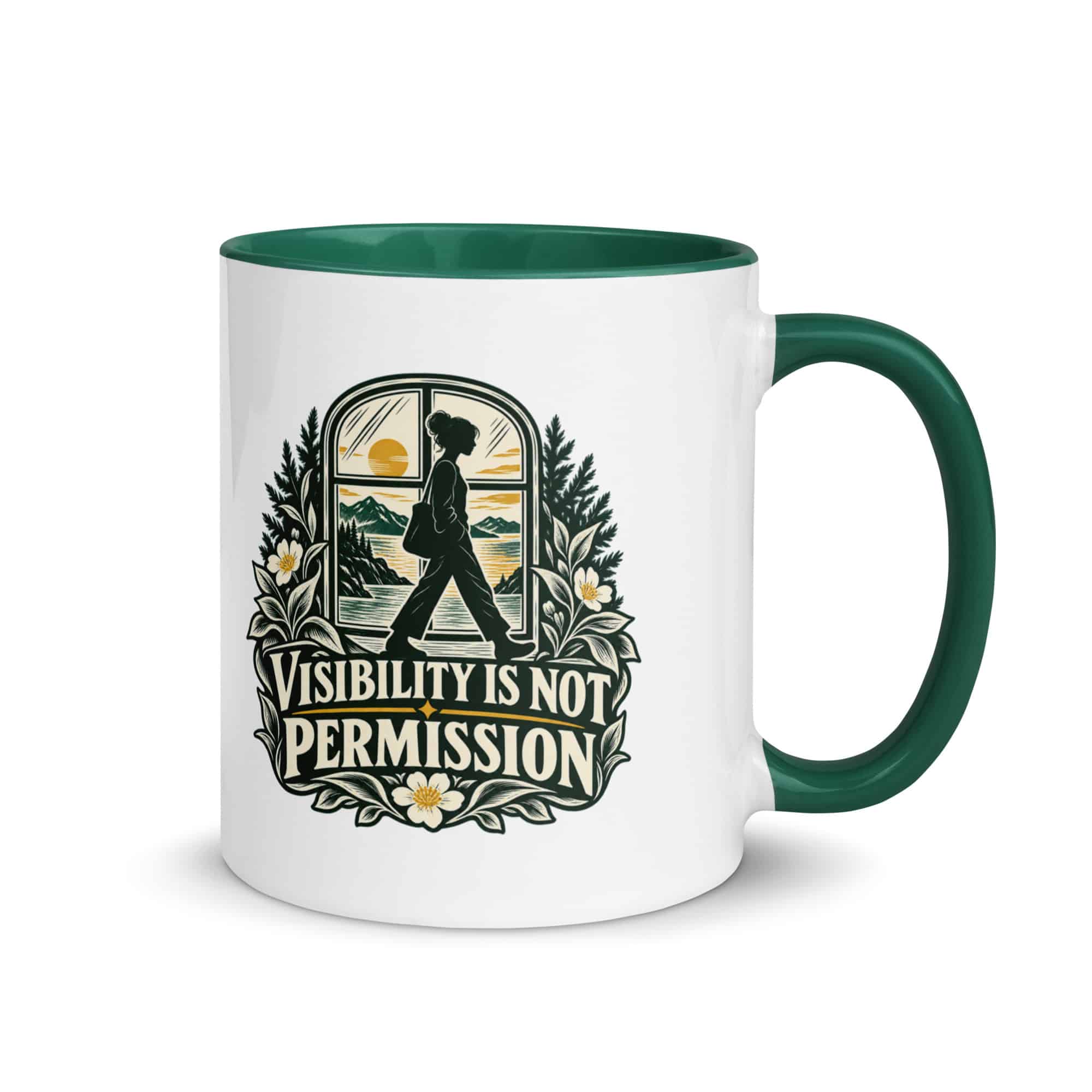 Color Inside Coffee Mug: Visibility is not permission
