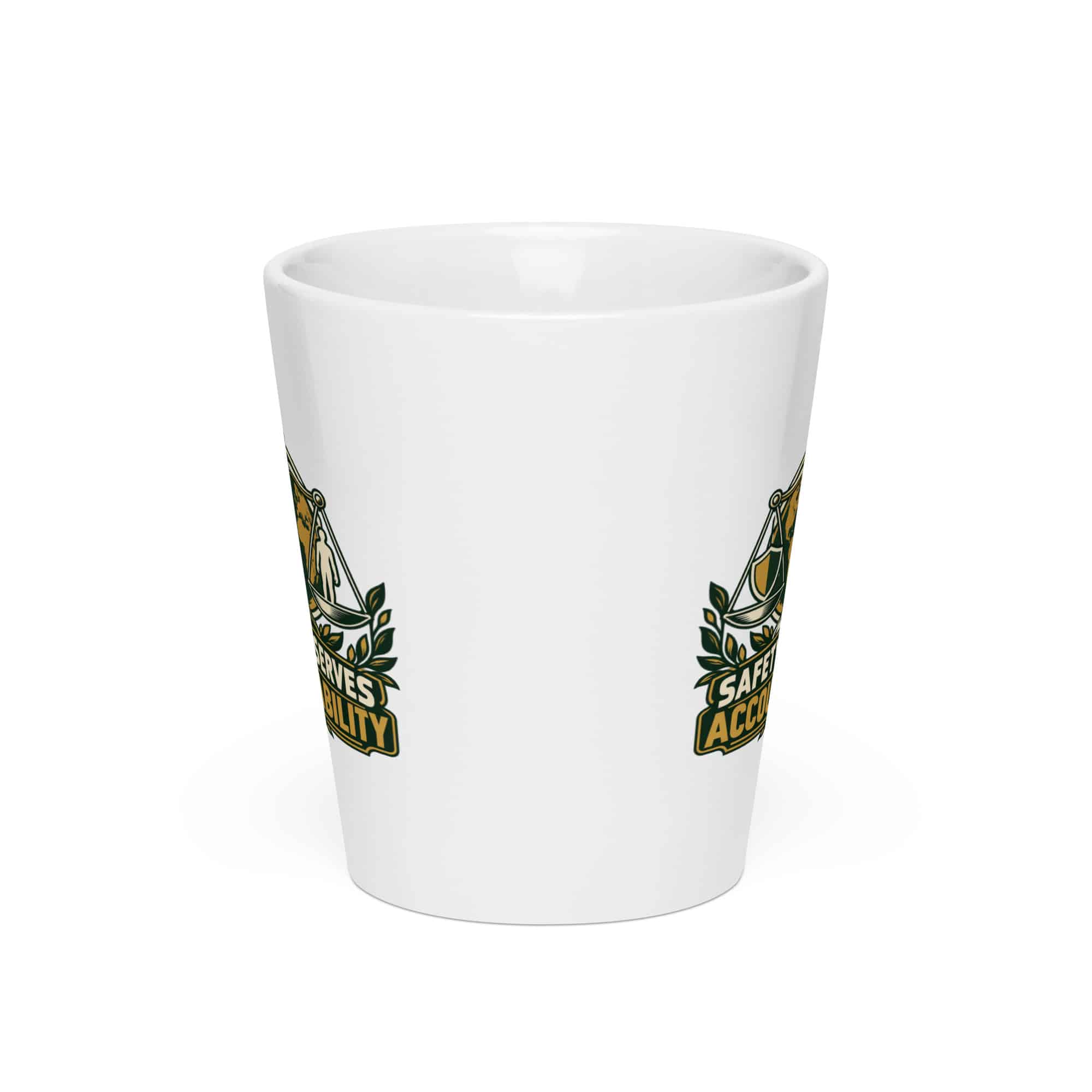 Latte Mug: Safety deserves accountability