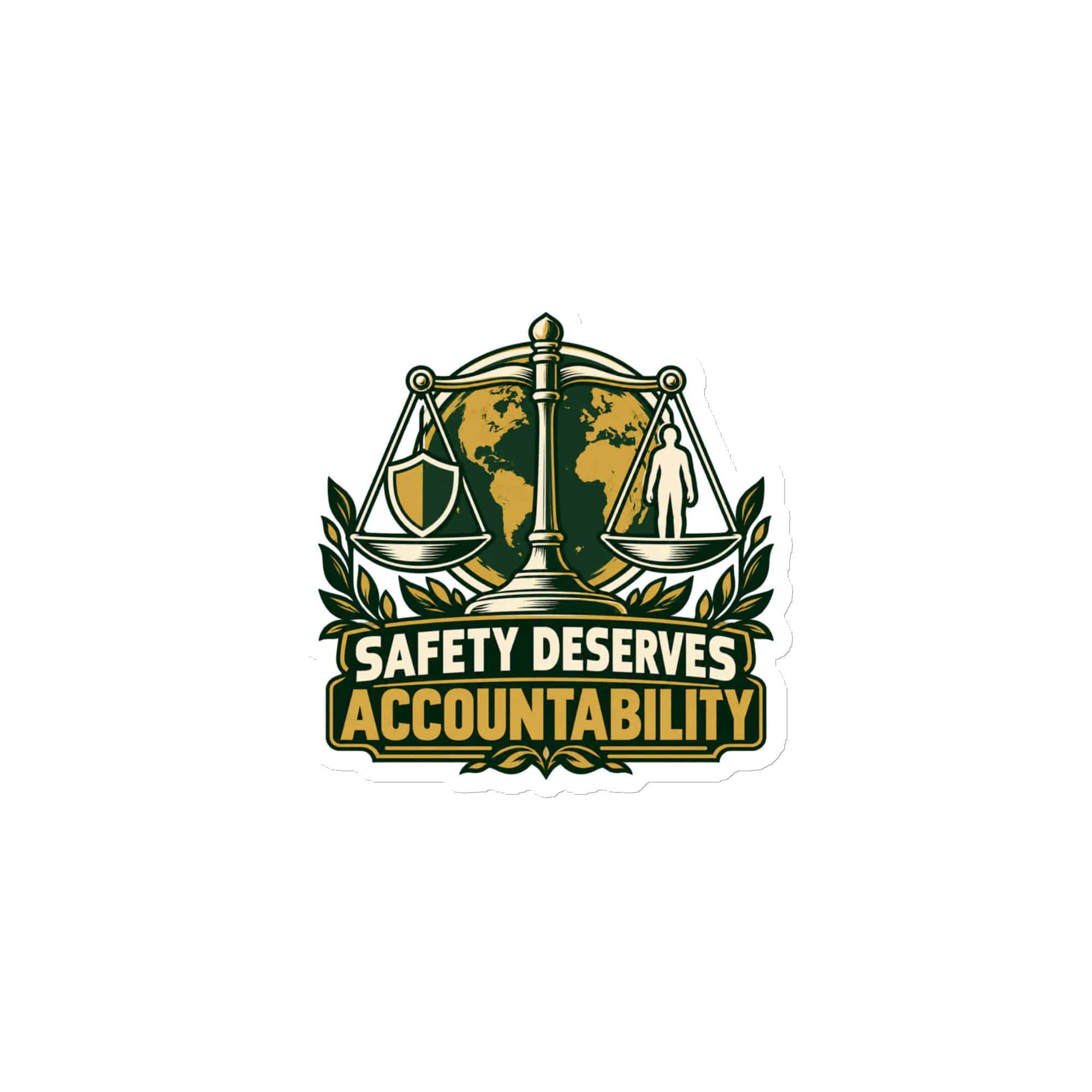 Die-Cut Magnet: Safety deserves accountability