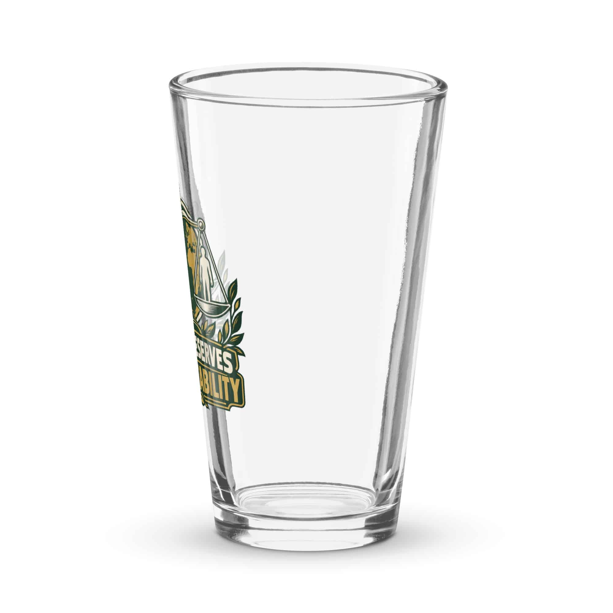 Pint Glass: Safety deserves accountability