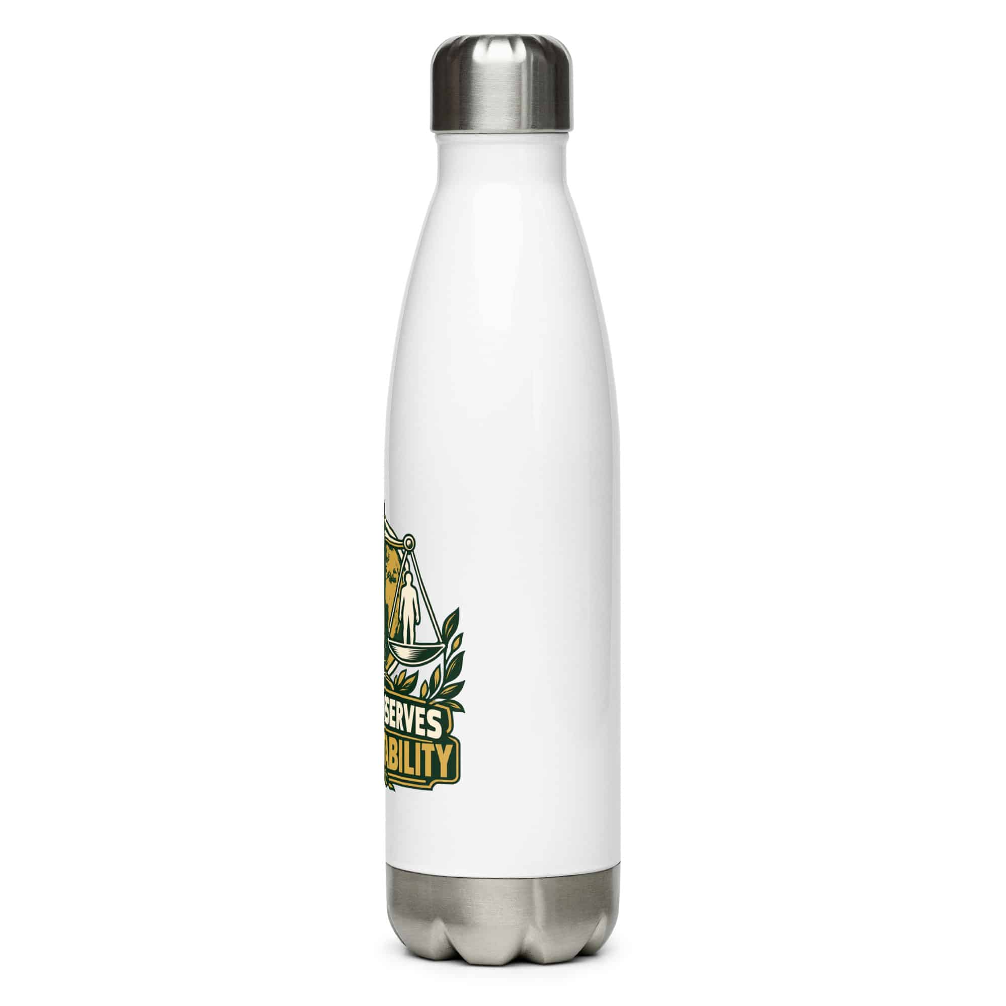 Stainless Steel Water Bottle: Safety deserves accountability