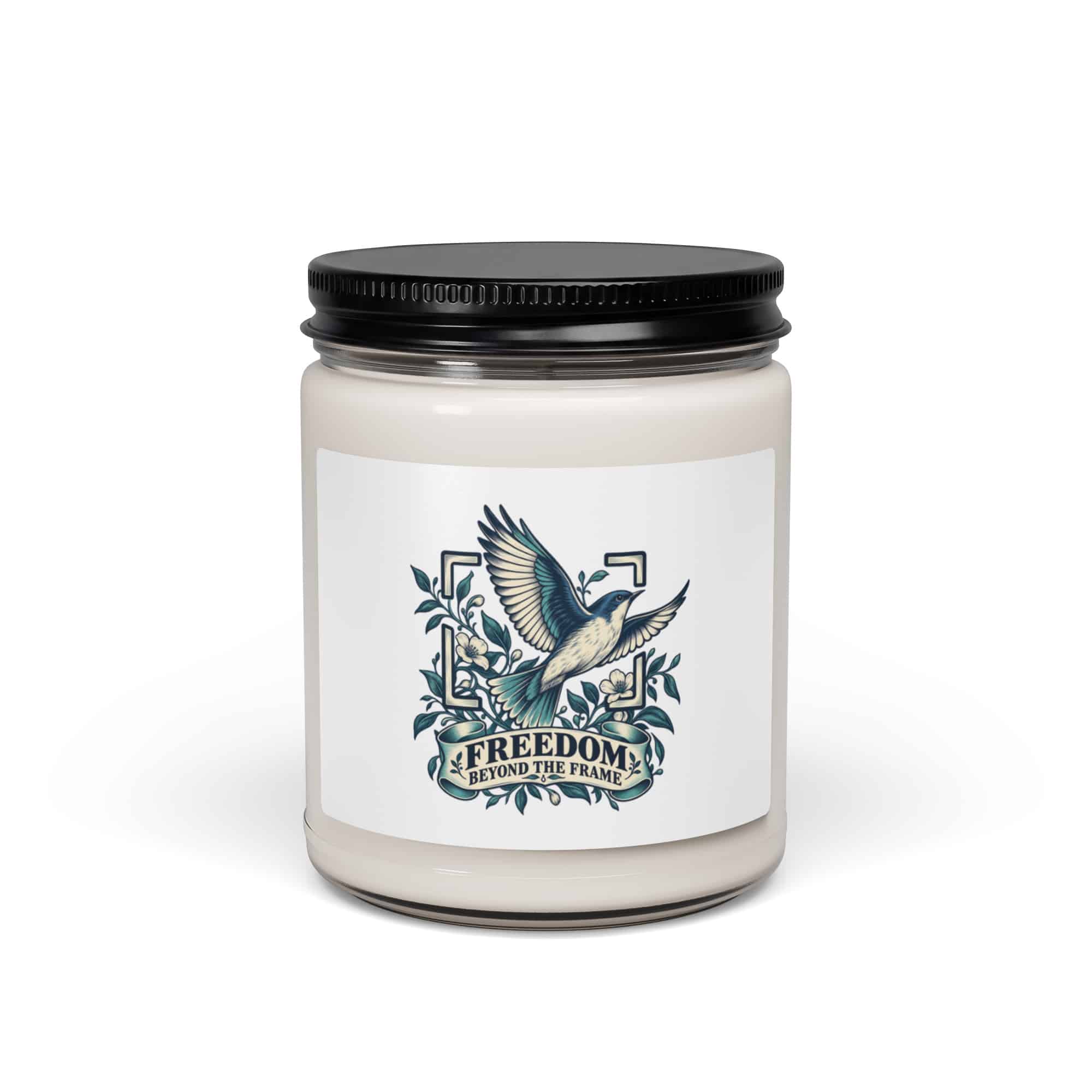 Soy Wax Candle: Freedom beyond the frame