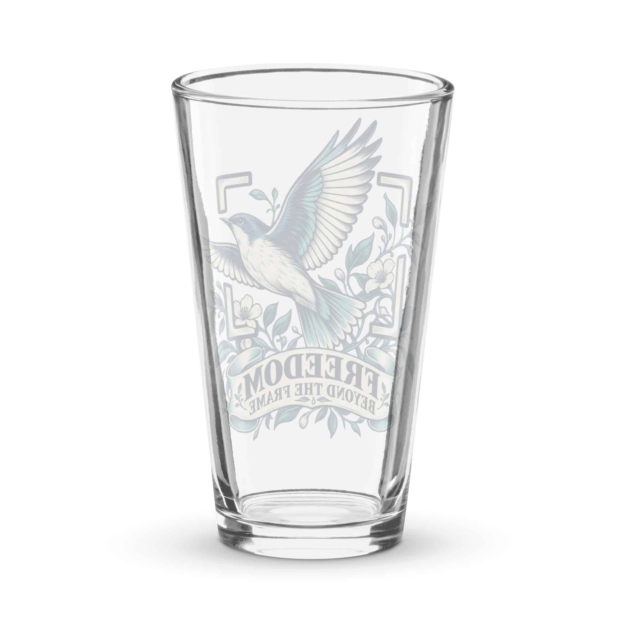 Pint Glass: Freedom beyond the frame