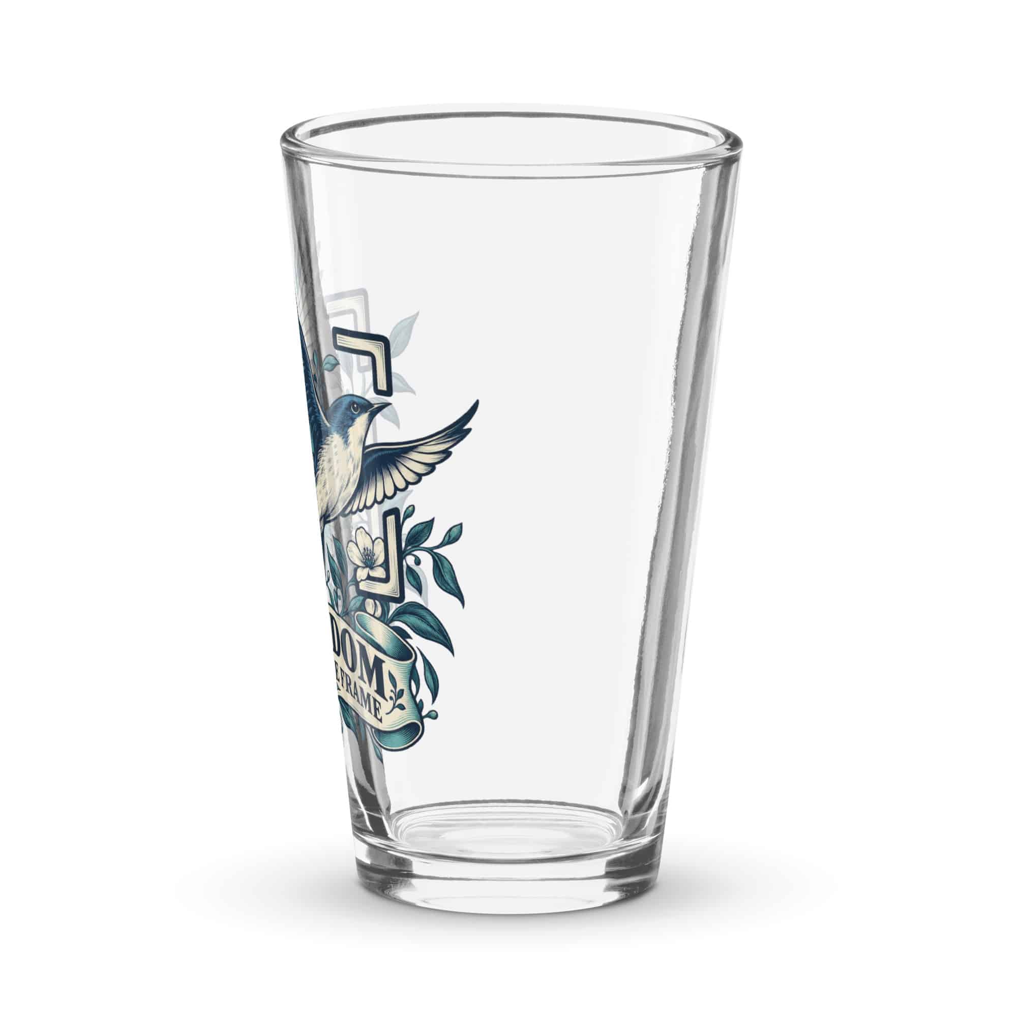 Pint Glass: Freedom beyond the frame