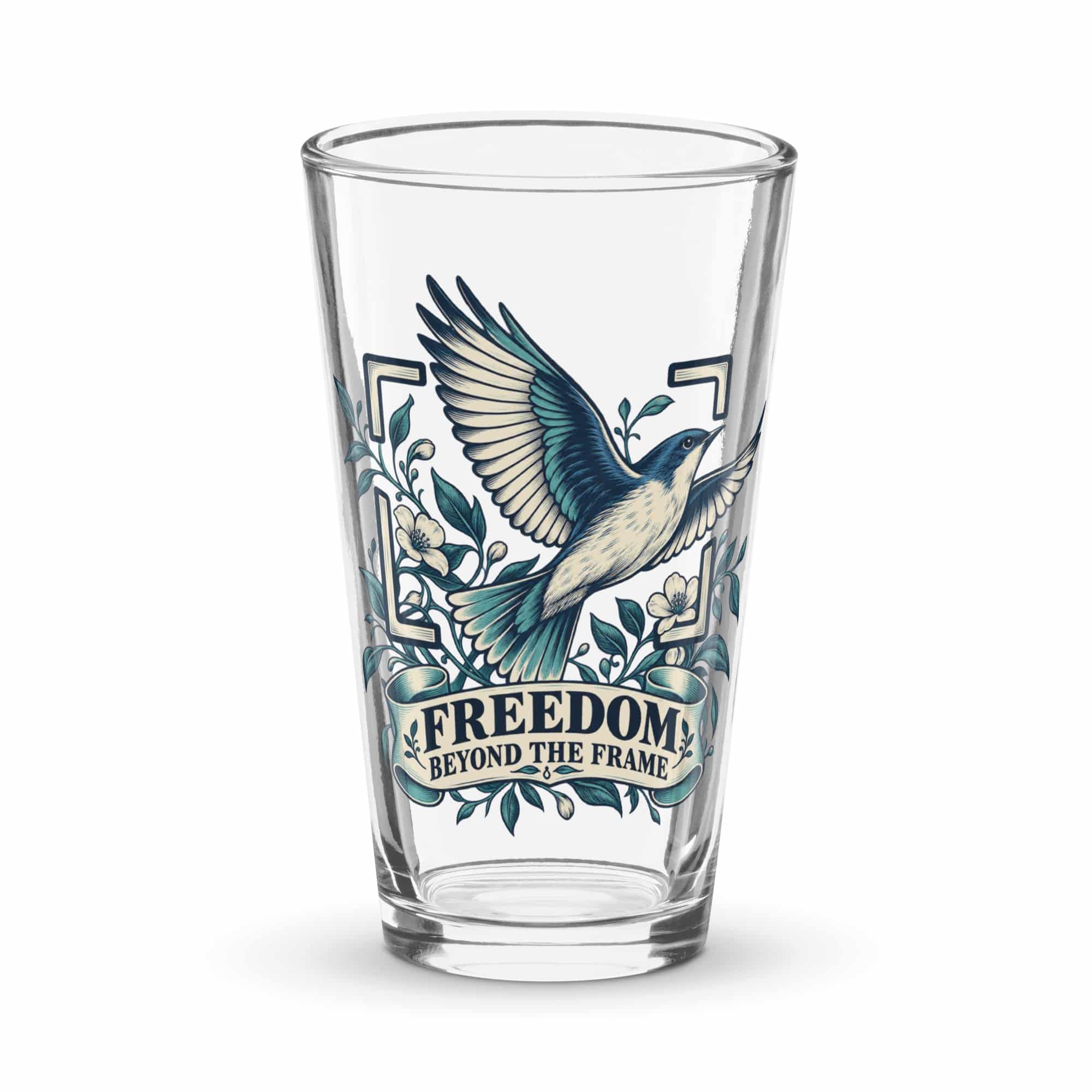 Pint Glass: Freedom beyond the frame