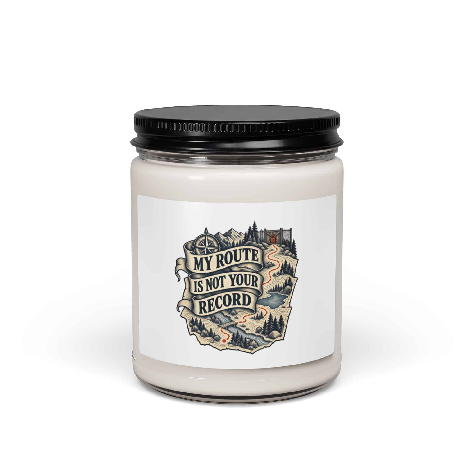 Soy Wax Candle: My route is not your record