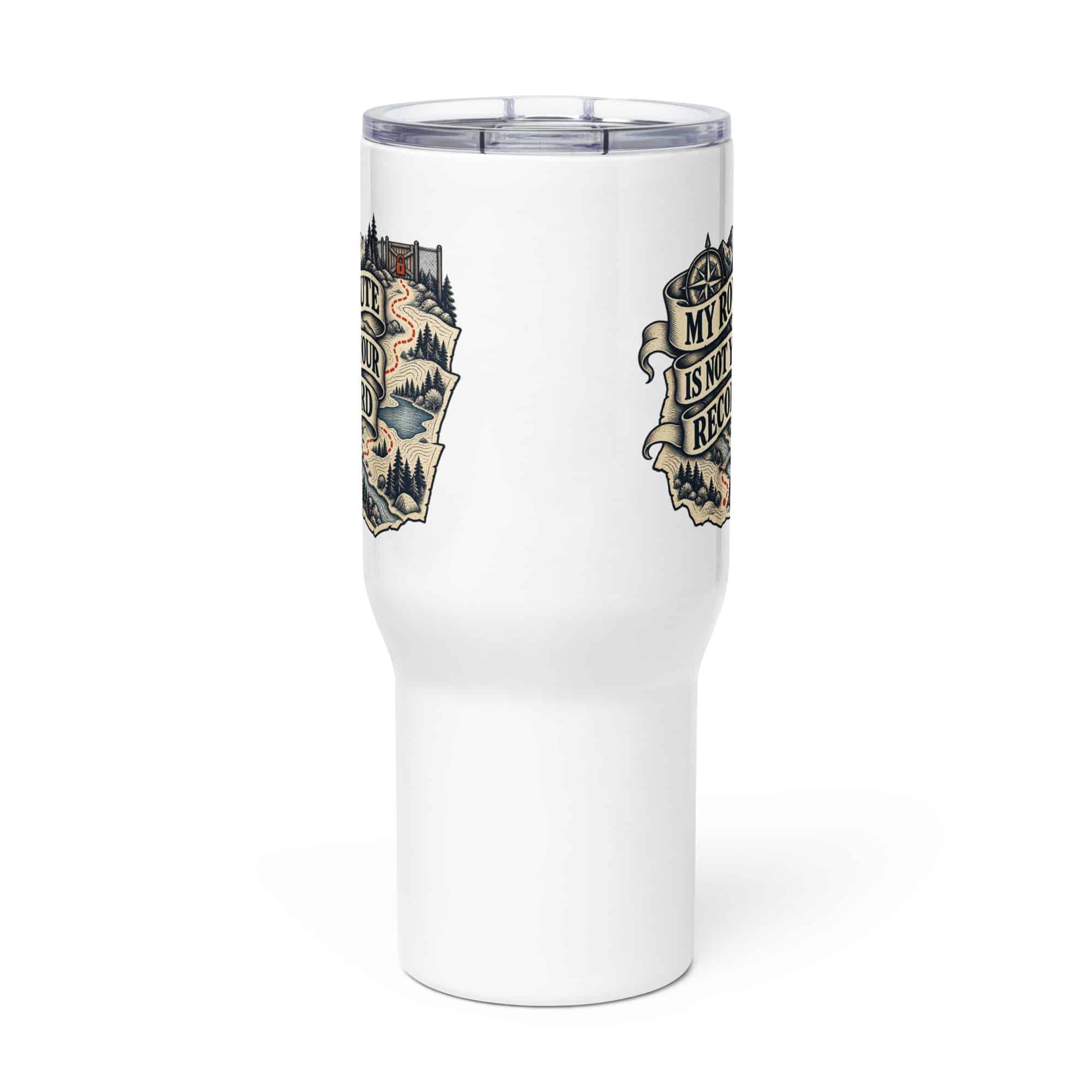 Travel Mug: My route is not your record