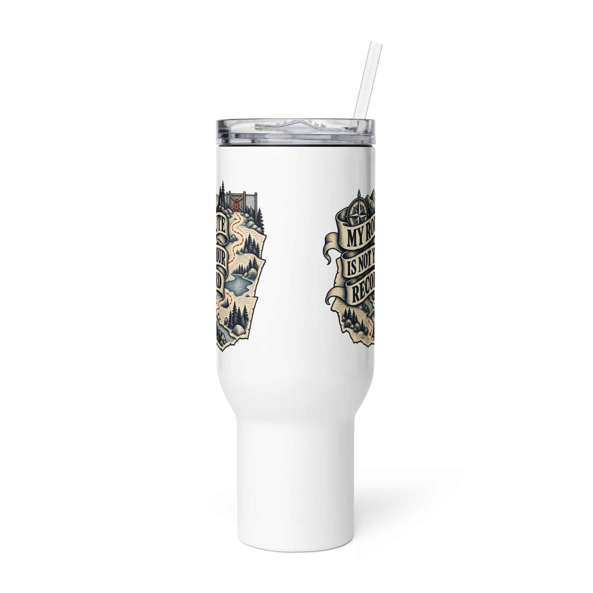 Travel Mug: My route is not your record