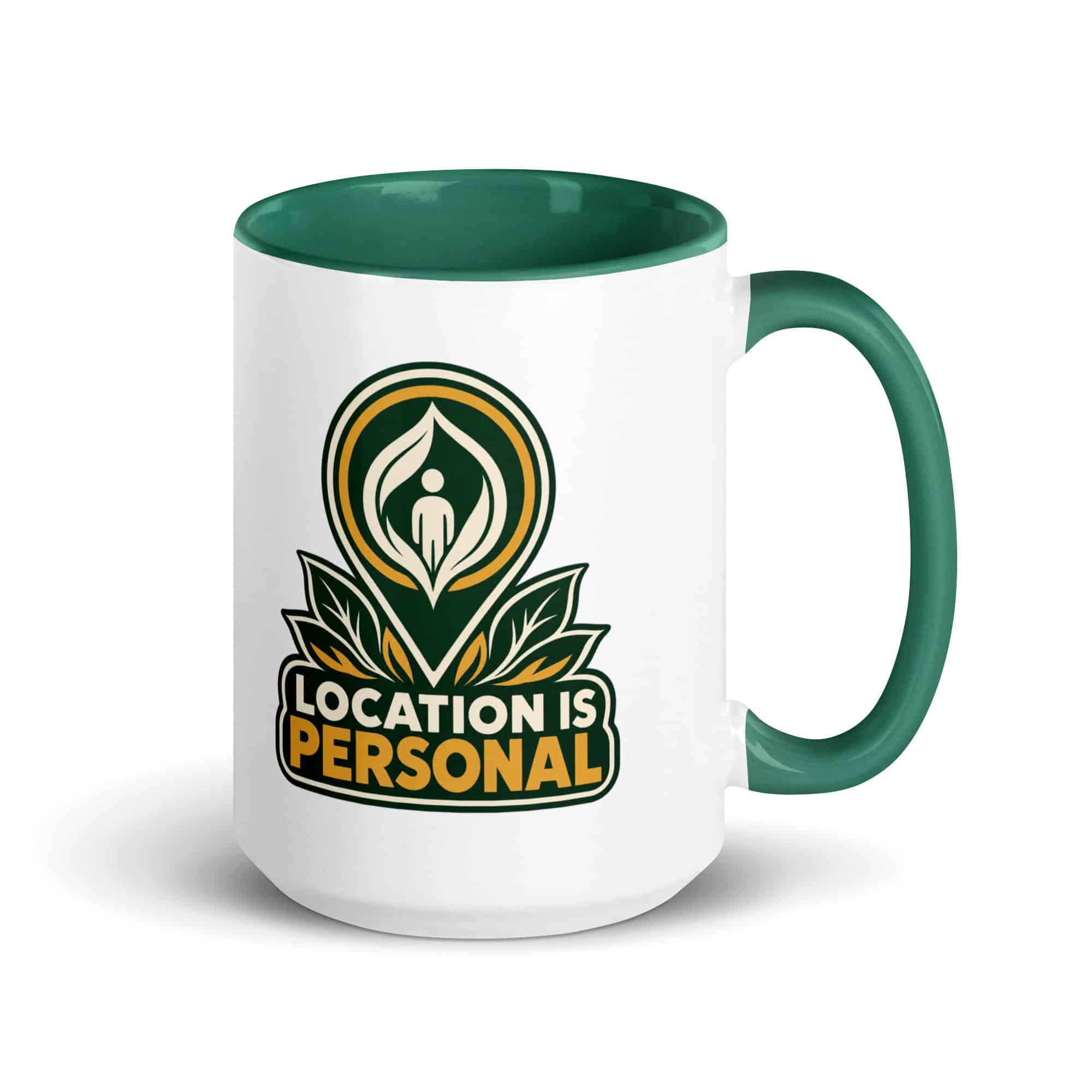 Color Inside Coffee Mug: Location is personal