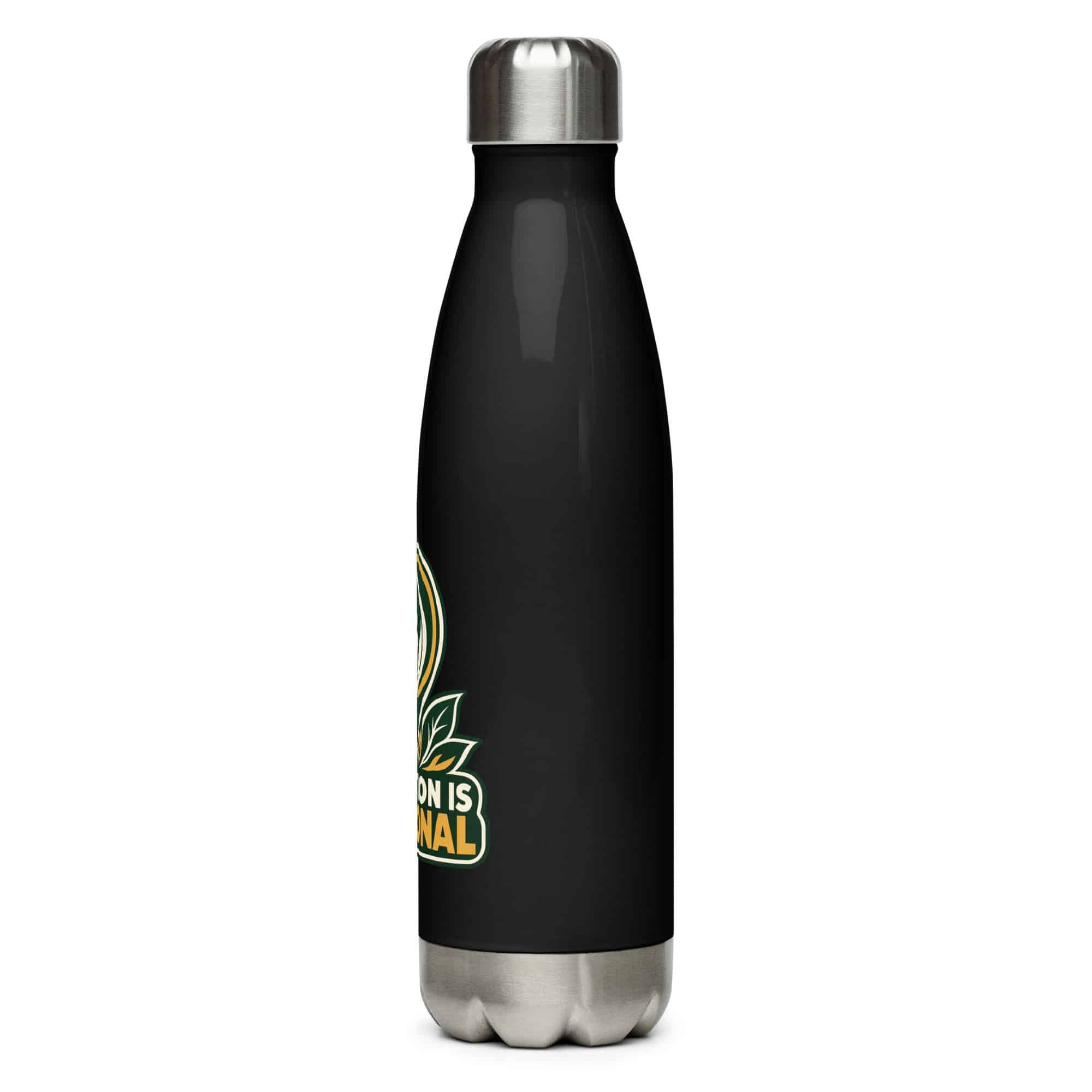 Stainless Steel Water Bottle: Location is personal