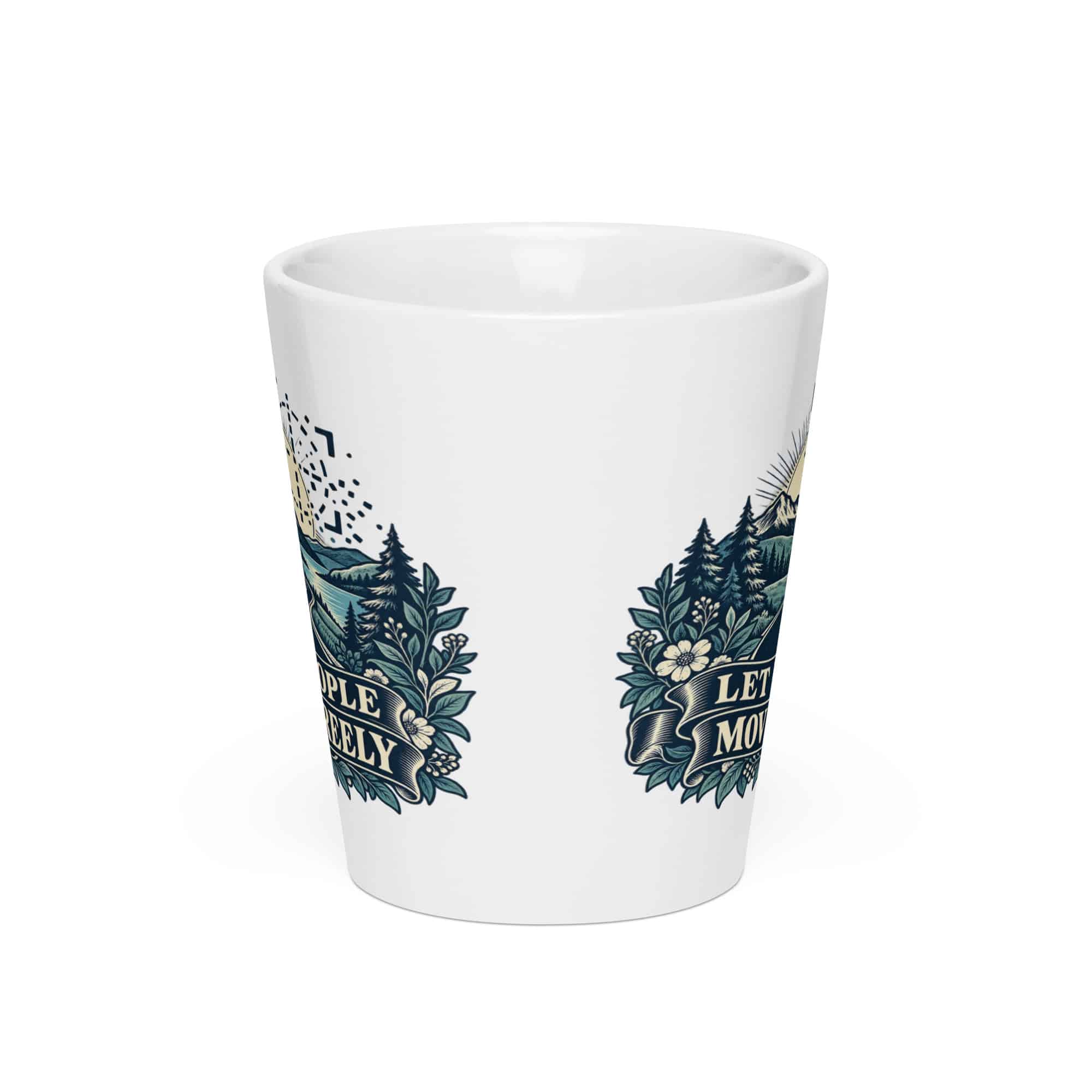 Latte Mug: Let people move freely