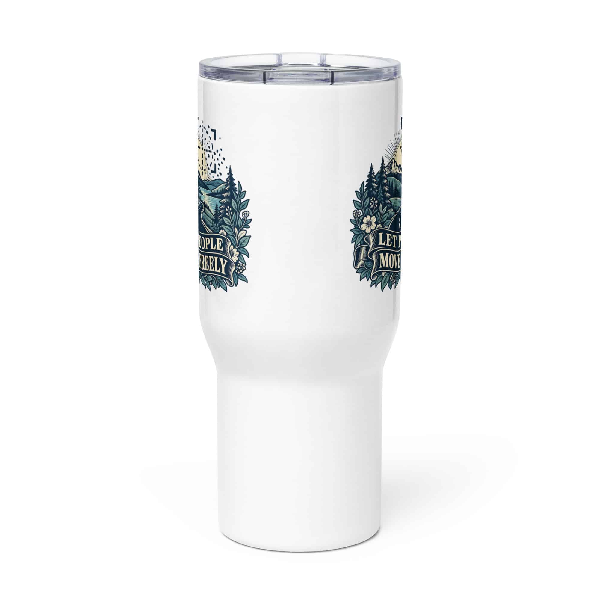 Travel Mug: Let people move freely