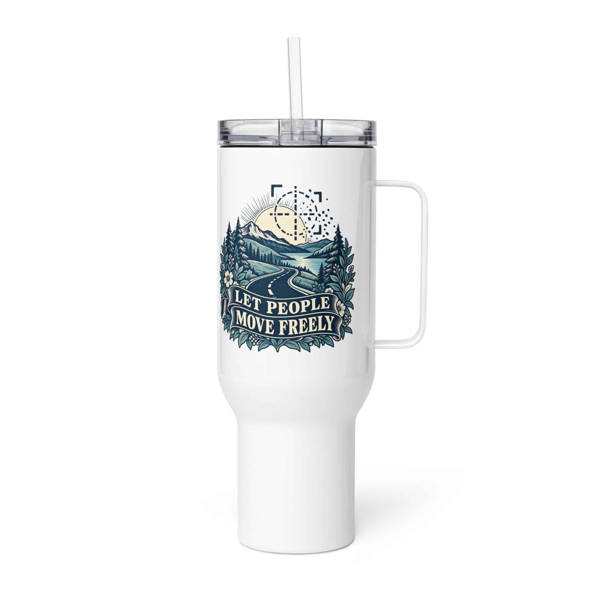 Travel Mug: Let people move freely