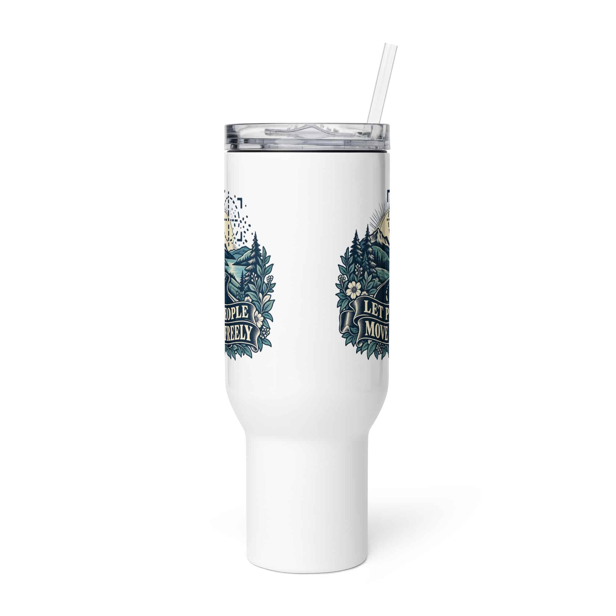 Travel Mug: Let people move freely