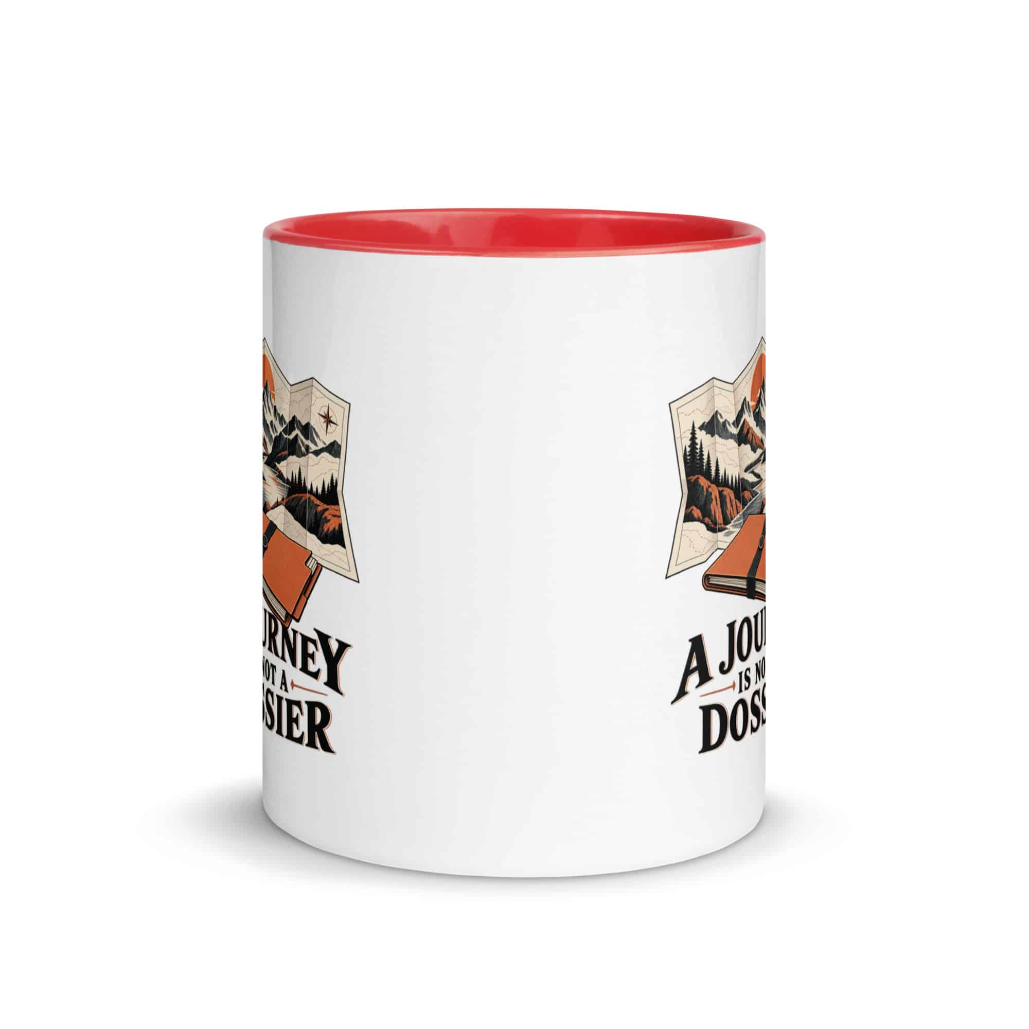 Color Inside Coffee Mug: A journey is not a dossier