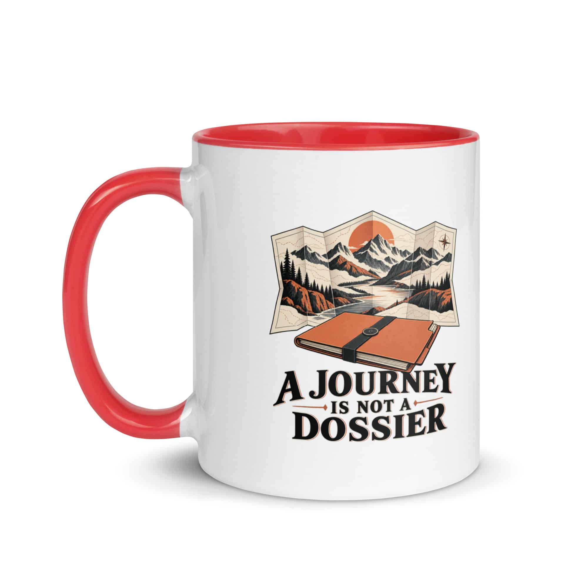 Color Inside Coffee Mug: A journey is not a dossier