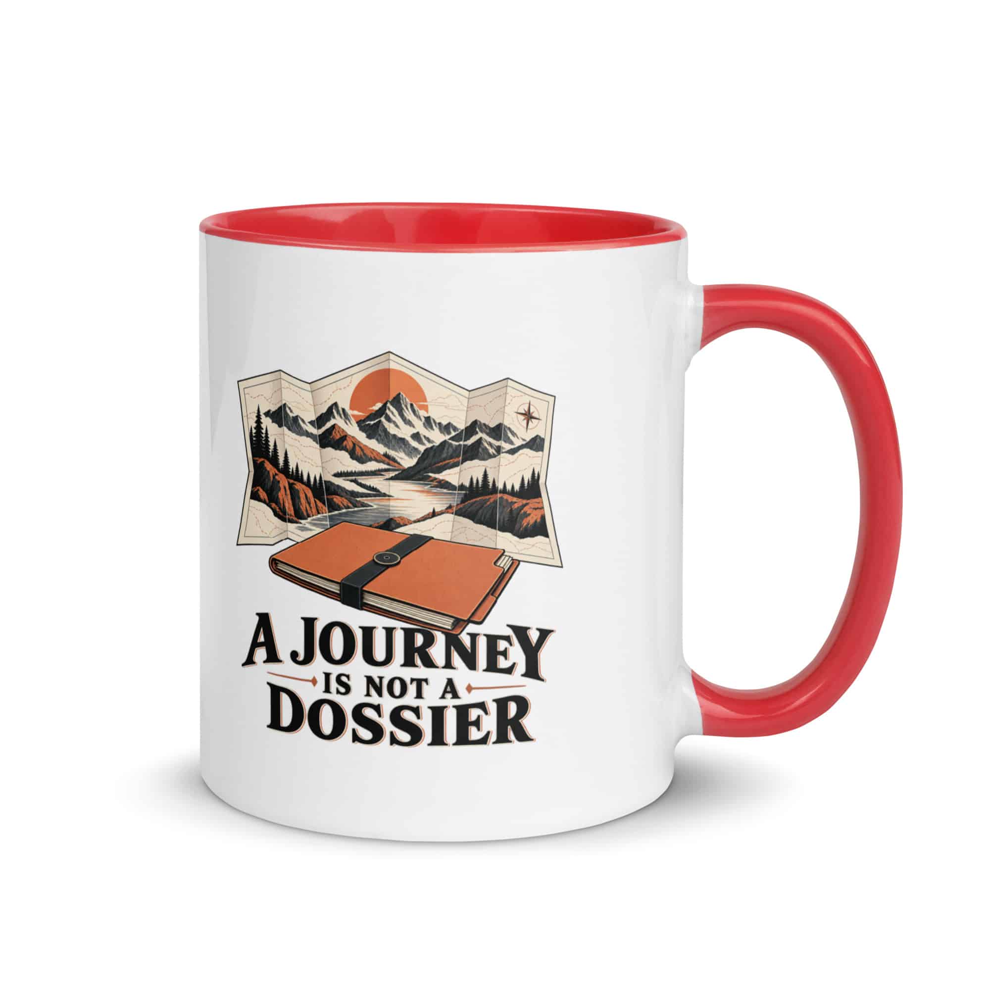 Color Inside Coffee Mug: A journey is not a dossier
