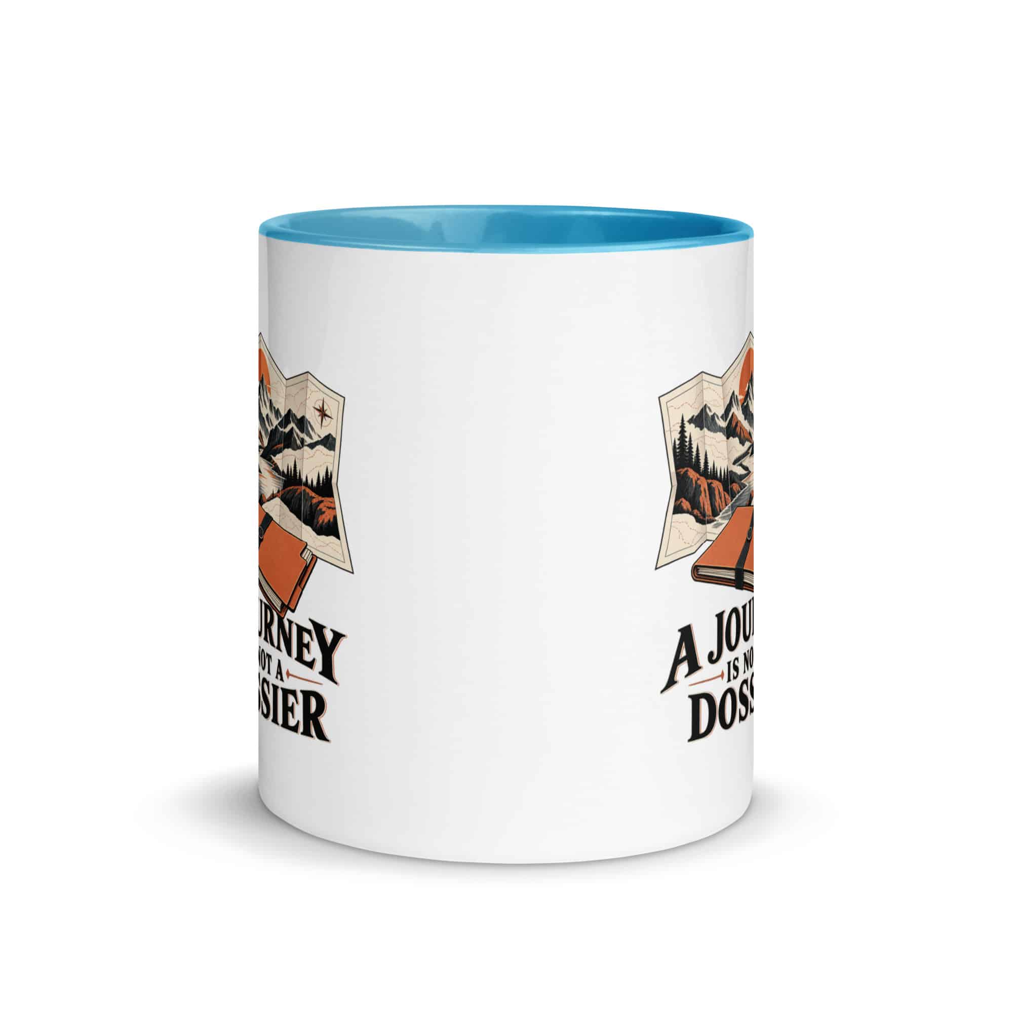 Color Inside Coffee Mug: A journey is not a dossier