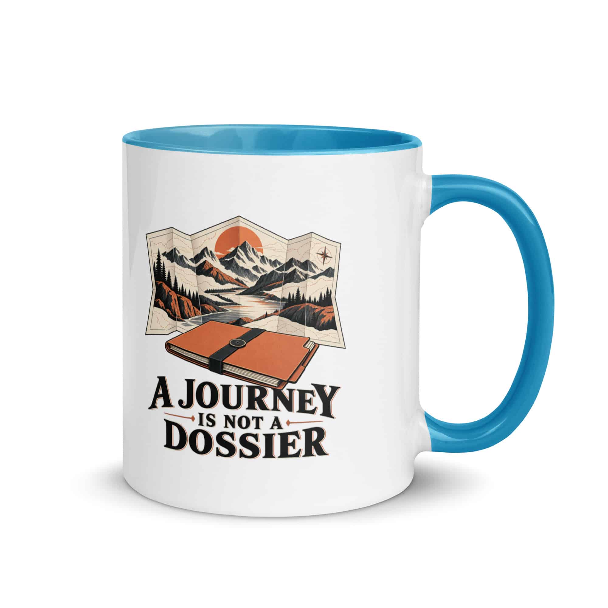 Color Inside Coffee Mug: A journey is not a dossier