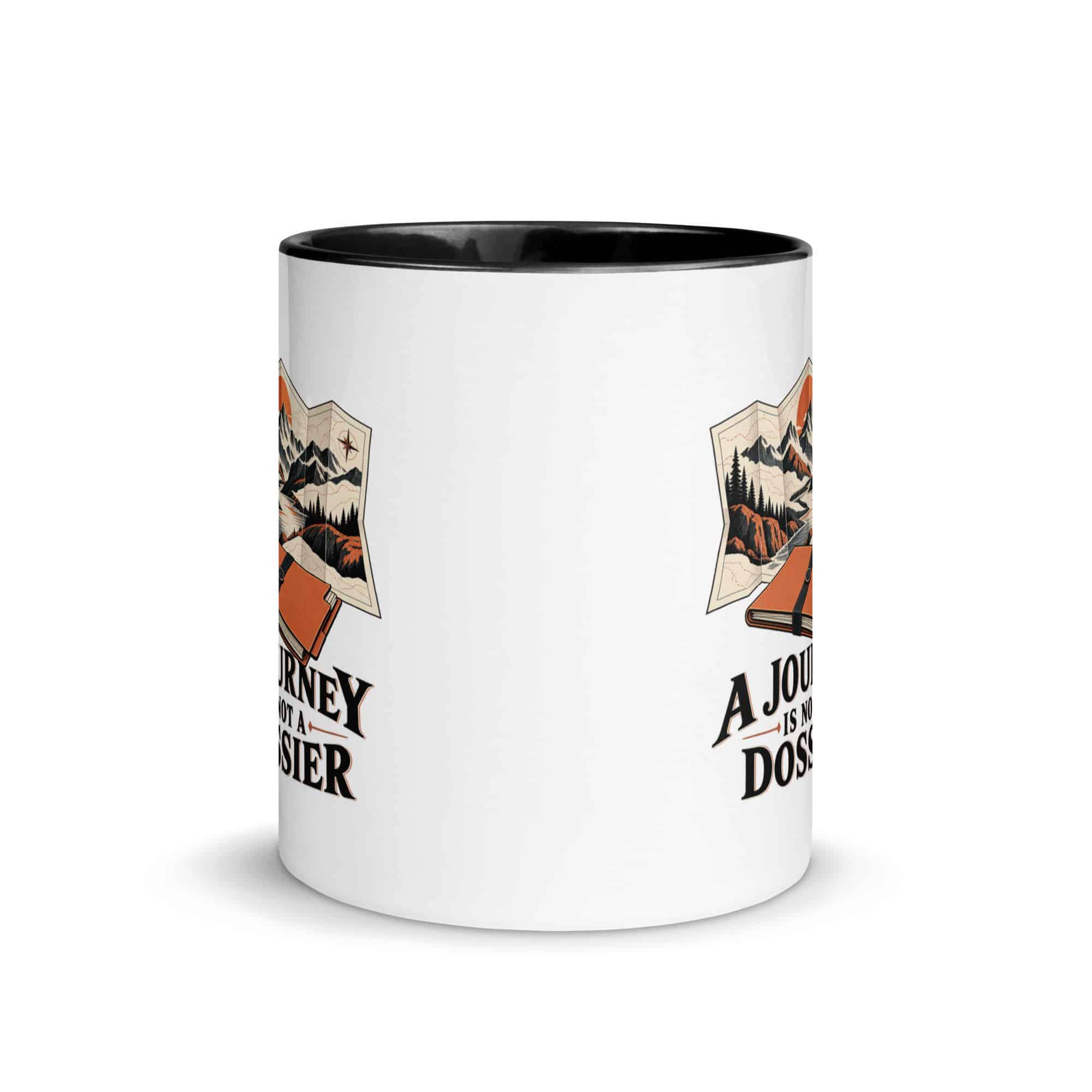 Color Inside Coffee Mug: A journey is not a dossier