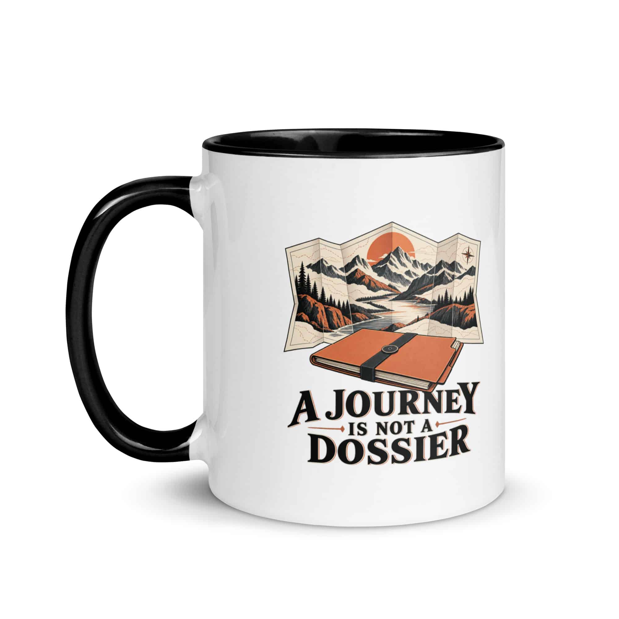 Color Inside Coffee Mug: A journey is not a dossier