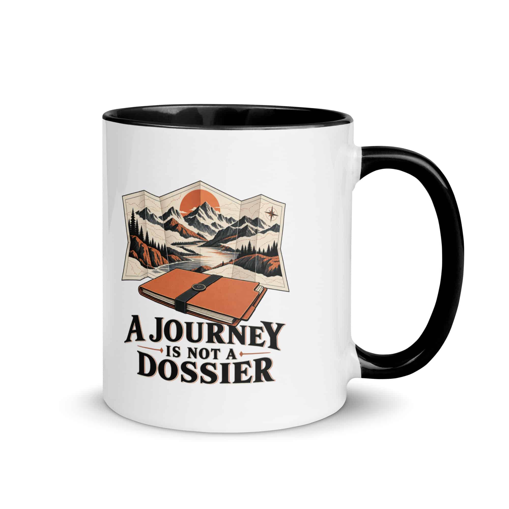 Color Inside Coffee Mug: A journey is not a dossier