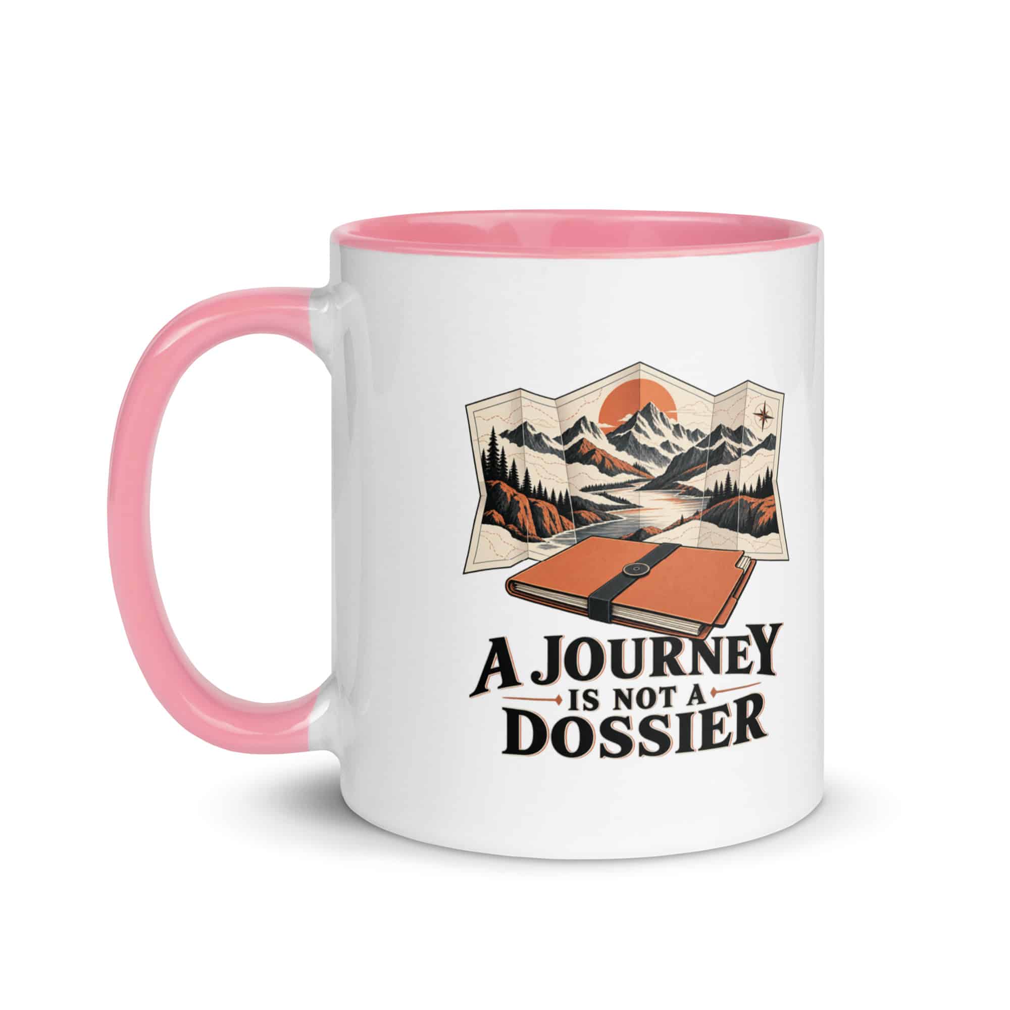 Color Inside Coffee Mug: A journey is not a dossier