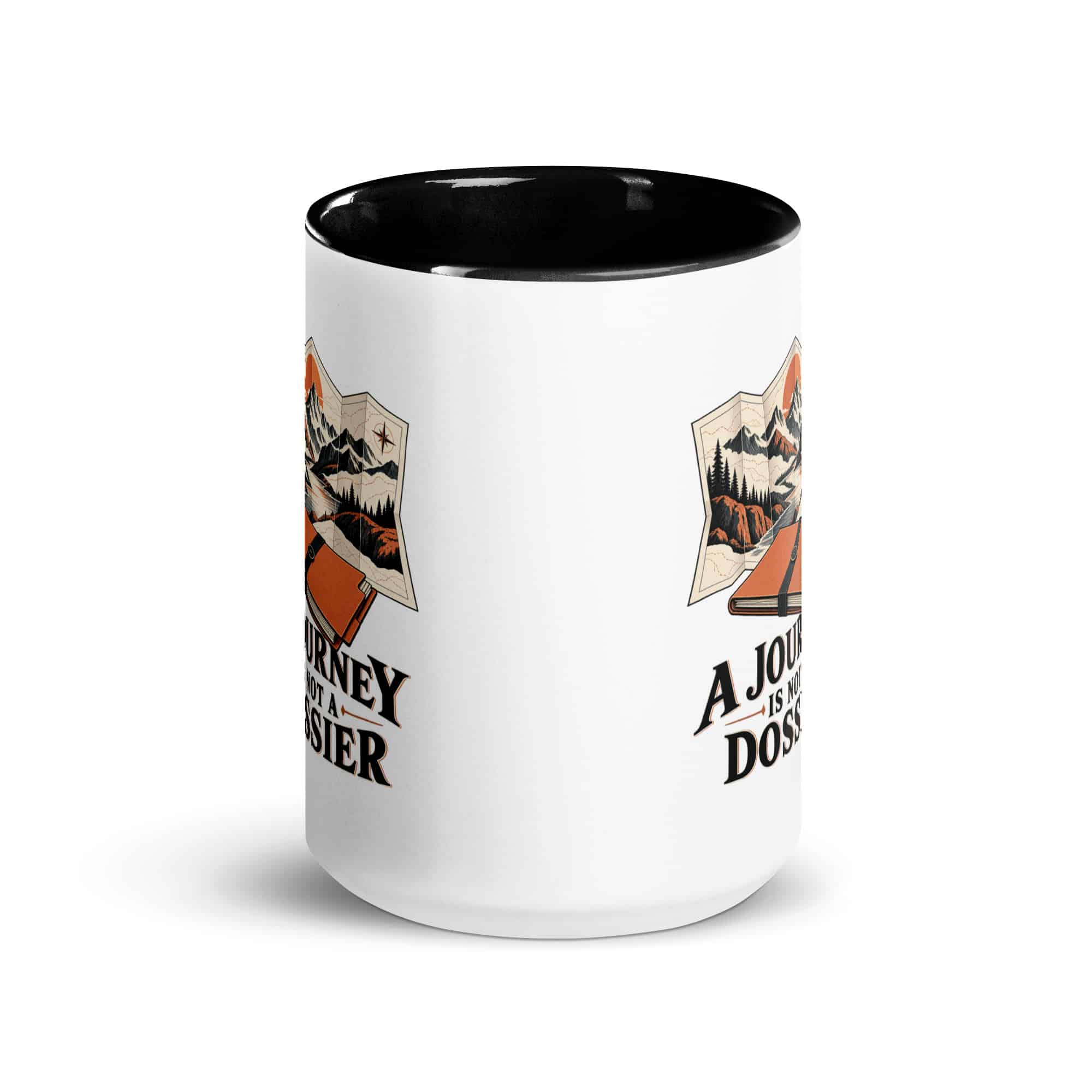 Color Inside Coffee Mug: A journey is not a dossier