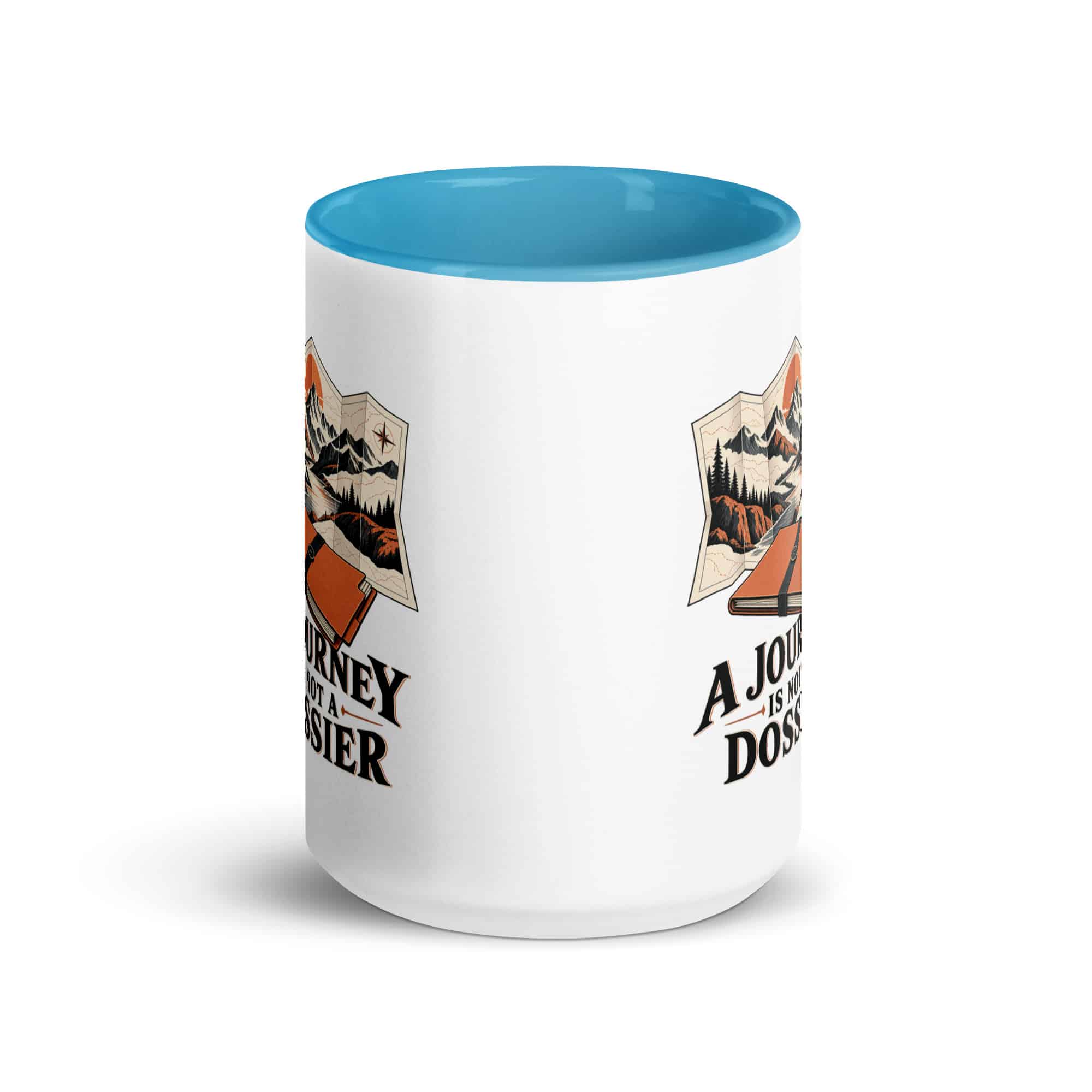 Color Inside Coffee Mug: A journey is not a dossier